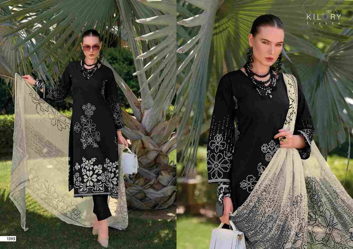 Dillara By Kilory 1391 To 1394 Series Beautiful Festive Suits Colorful Stylish Fancy Casual Wear & Ethnic Wear Pure Lawn Cotton Dresses At Wholesale Price