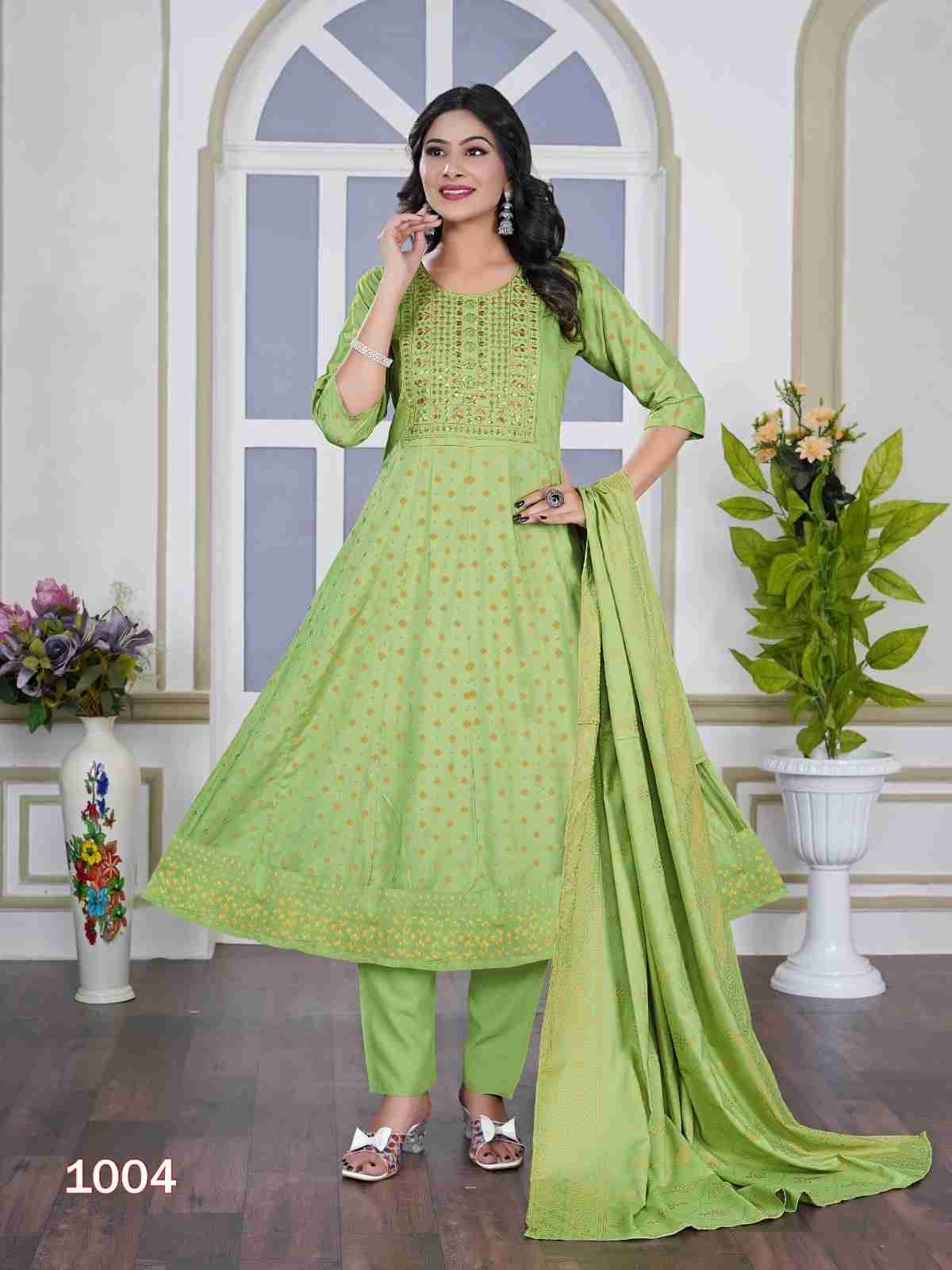 Akira Vol-2 By Padmavati Textiles 1001 To 1008 Series Beautiful Festive Suits Colorful Stylish Fancy Casual Wear & Ethnic Wear Rayon Foil Dresses At Wholesale Price