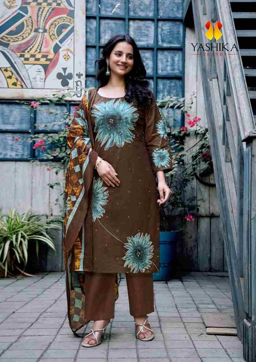 Dua Vol-5 By Yashika Trends 5001 To 5008 Series Beautiful Festive Suits Colorful Stylish Fancy Casual Wear & Ethnic Wear Pure Cotton Print Dresses At Wholesale Price