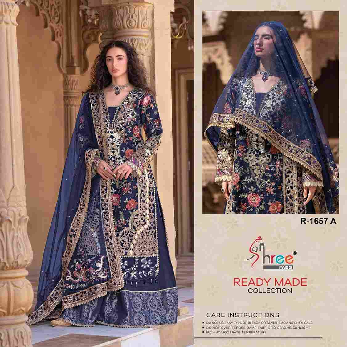 Shree Fabs Hit Design R-1657 Colours By Shree Fabs R-1657-A To R-1657-D Series Designer Pakistani Suits Collection Beautiful Stylish Fancy Colorful Party Wear & Occasional Wear Organza Dresses At Wholesale Price