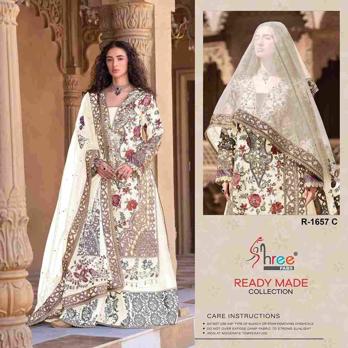 Shree Fabs Hit Design R-1657 Colours By Shree Fabs R-1657-A To R-1657-D Series Designer Pakistani Suits Collection Beautiful Stylish Fancy Colorful Party Wear & Occasional Wear Organza Dresses At Wholesale Price
