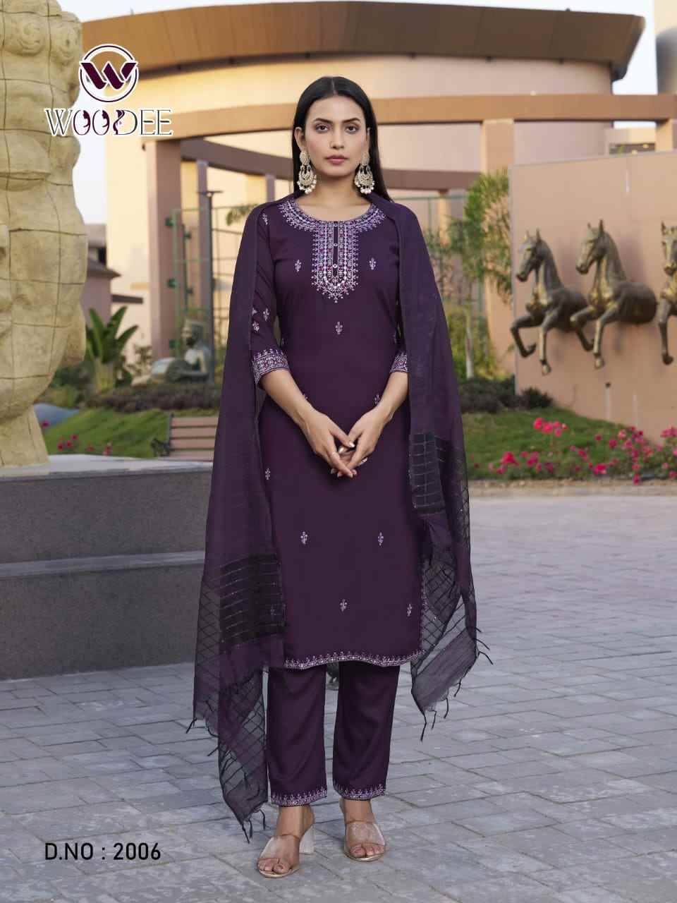 Orra By Woodee 2001 To 2006 Series Beautiful Stylish Festive Suits Fancy Colorful Casual Wear & Ethnic Wear & Ready To Wear Rayon Slub Dresses At Wholesale Price