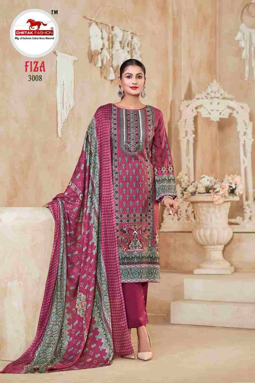 Fiza Vol-3 By Chetak Fashion 3001 To 3008 Series Beautiful Festive Suits Colorful Stylish Fancy Casual Wear & Ethnic Wear Rayon Print Dresses At Wholesale Price