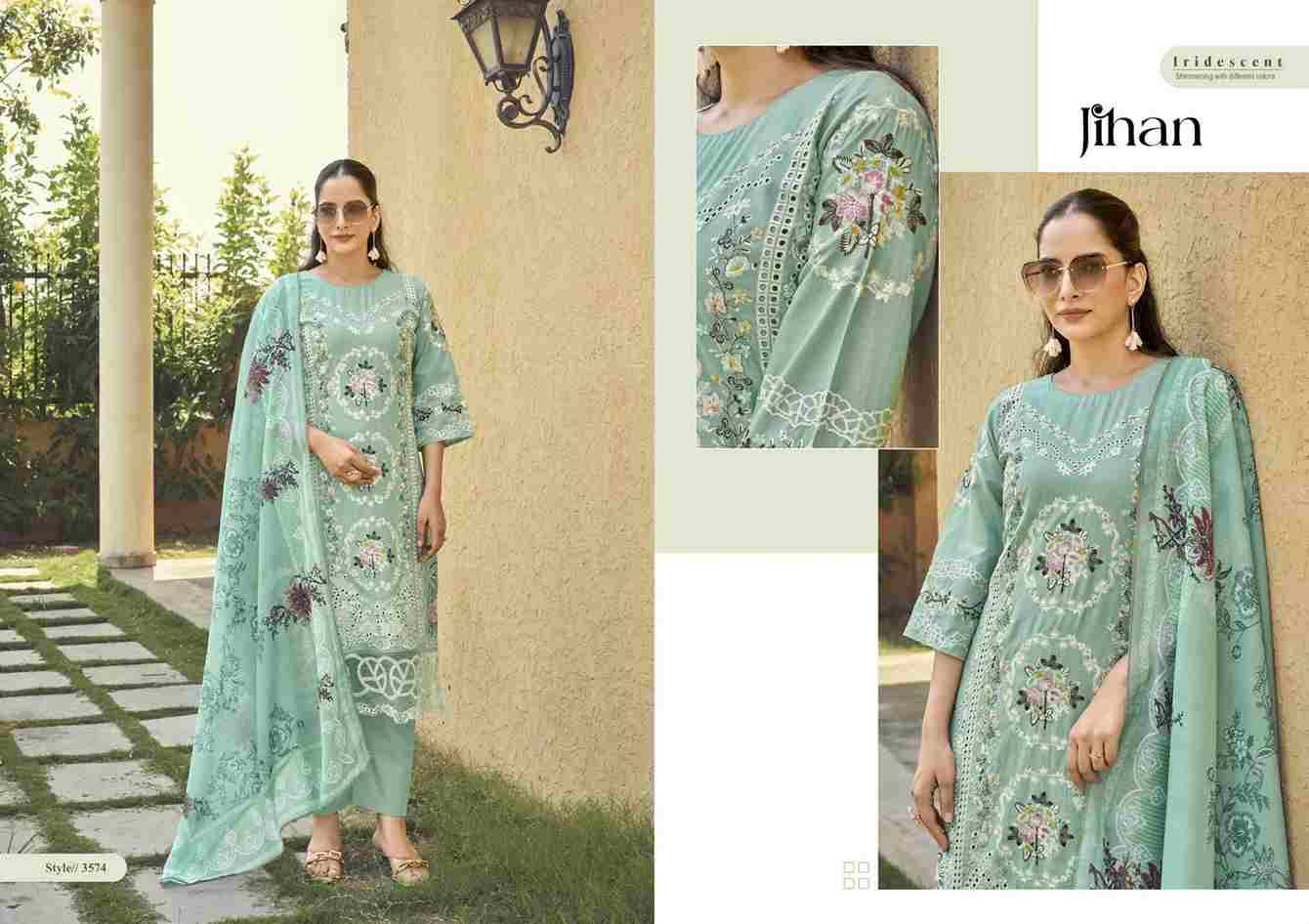 Taskeen By Jihan 3573 To 3578 Series Designer Pakistani Suits Beautiful Fancy Stylish Colorful Party Wear & Occasional Wear Cotton Dresses At Wholesale Price