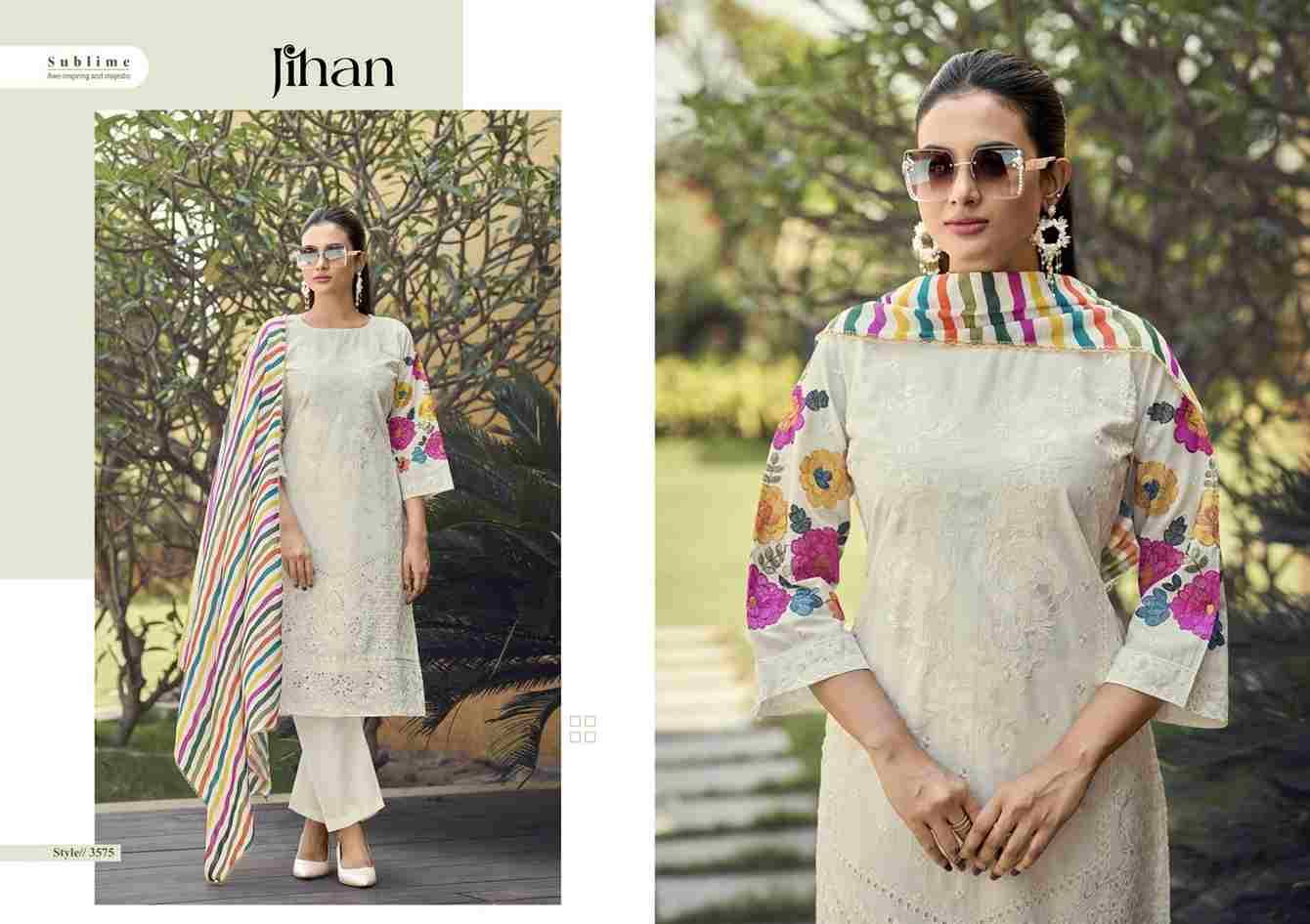 Taskeen By Jihan 3573 To 3578 Series Designer Pakistani Suits Beautiful Fancy Stylish Colorful Party Wear & Occasional Wear Cotton Dresses At Wholesale Price