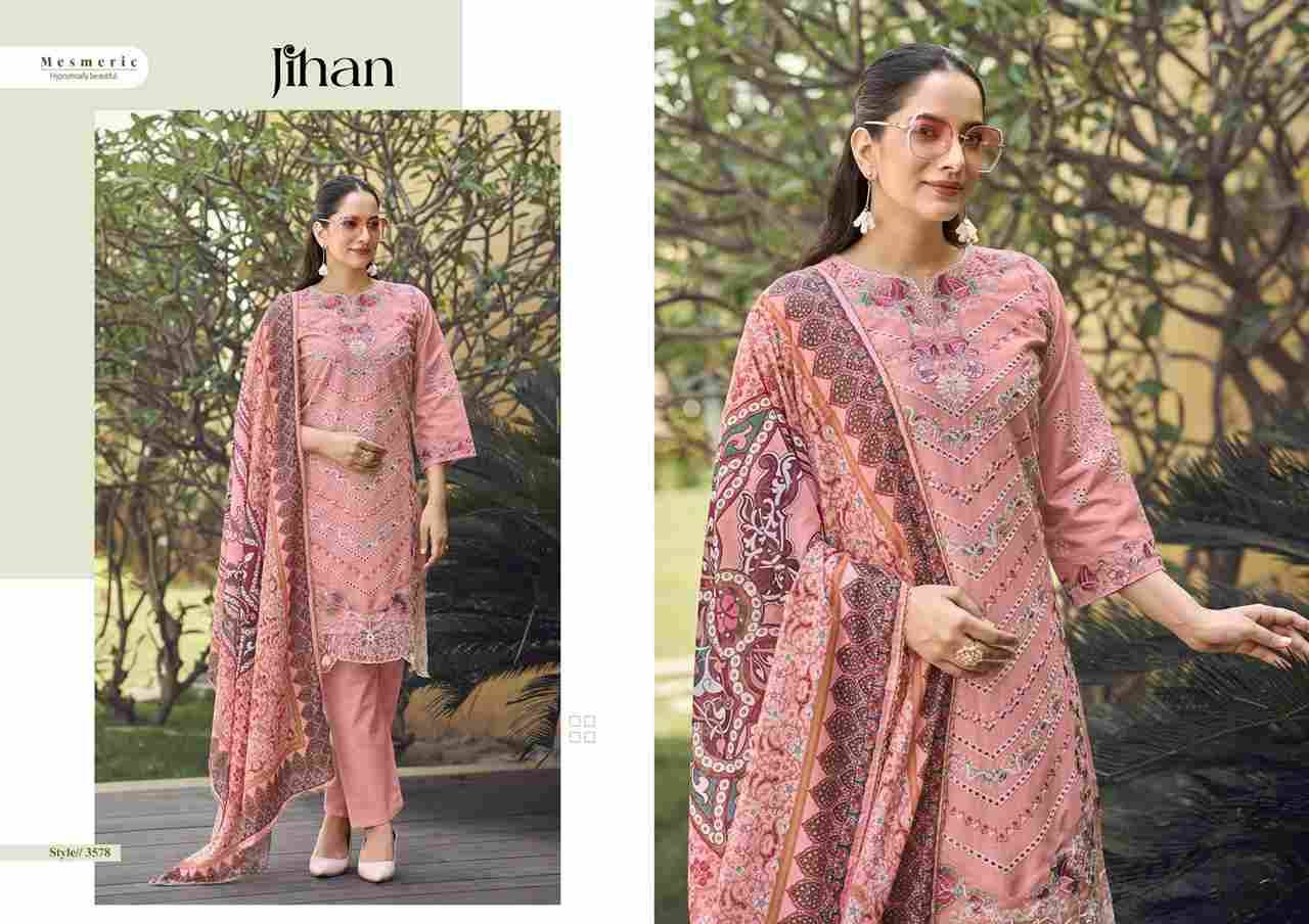 Taskeen By Jihan 3573 To 3578 Series Designer Pakistani Suits Beautiful Fancy Stylish Colorful Party Wear & Occasional Wear Cotton Dresses At Wholesale Price