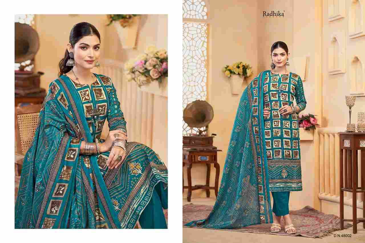 Shirin By Azara 48001 To 48004 Series Beautiful Festive Suits Stylish Fancy Colorful Casual Wear & Ethnic Wear Pure Lawn Cotton Dresses At Wholesale Price