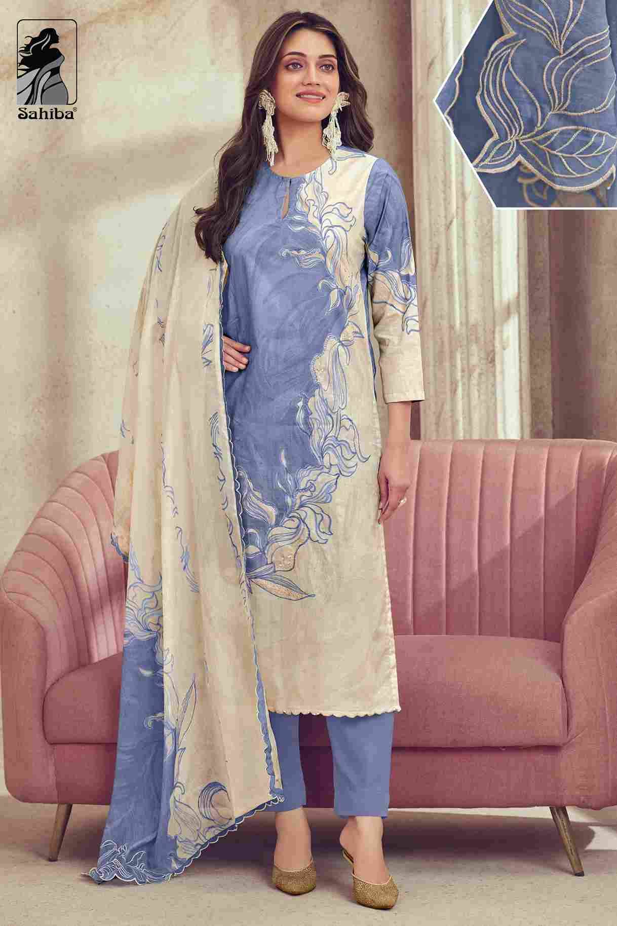 Divyana By Sahiba Fabrics Beautiful Festive Suits Colorful Stylish Fancy Casual Wear & Ethnic Wear Pure Lawn Cotton Dresses At Wholesale Price