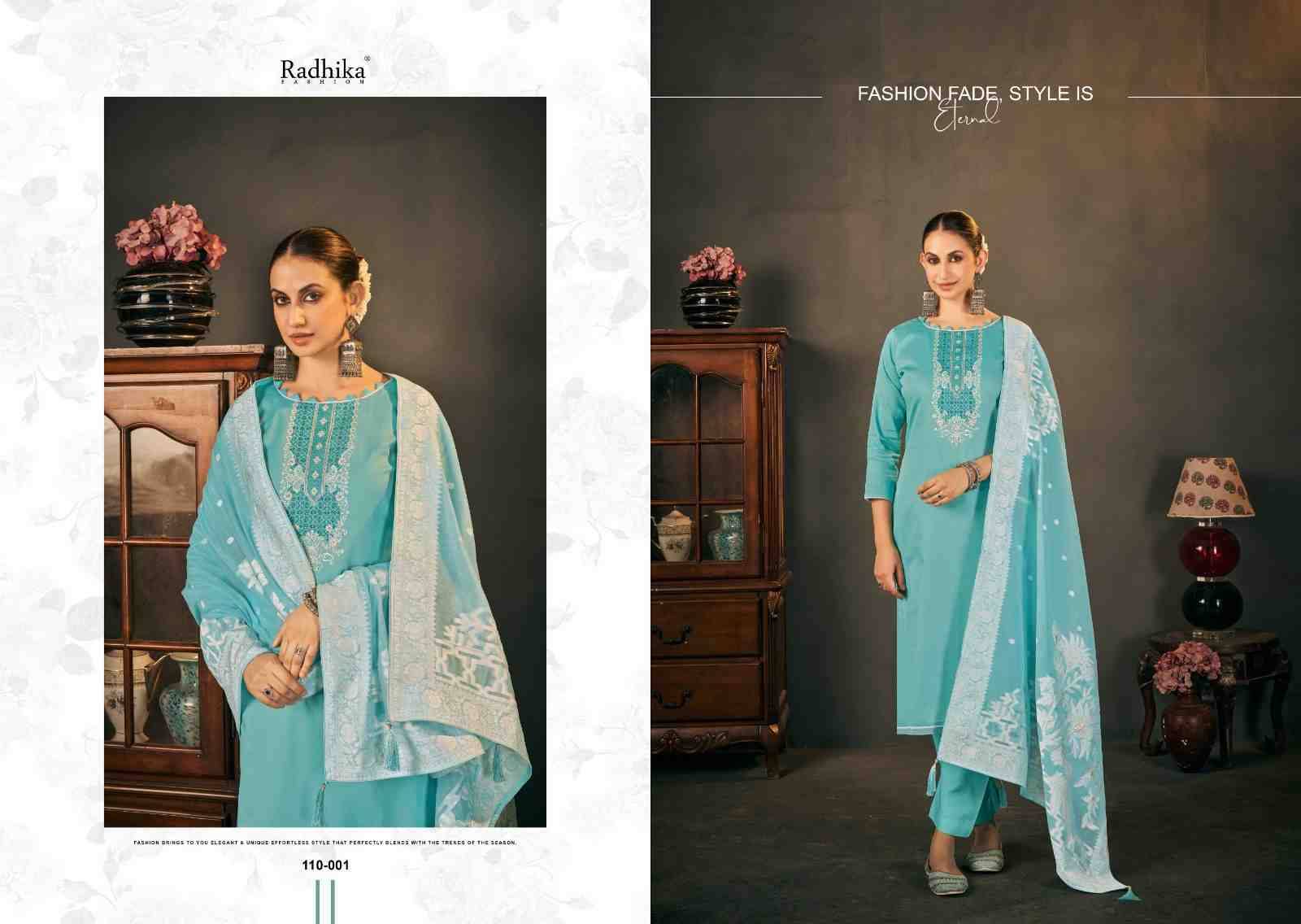 Cycle Vol-4 By Azara 110-001 To 110-006 Series Beautiful Festive Suits Stylish Fancy Colorful Casual Wear & Ethnic Wear Pure Jam Cotton Dresses At Wholesale Price