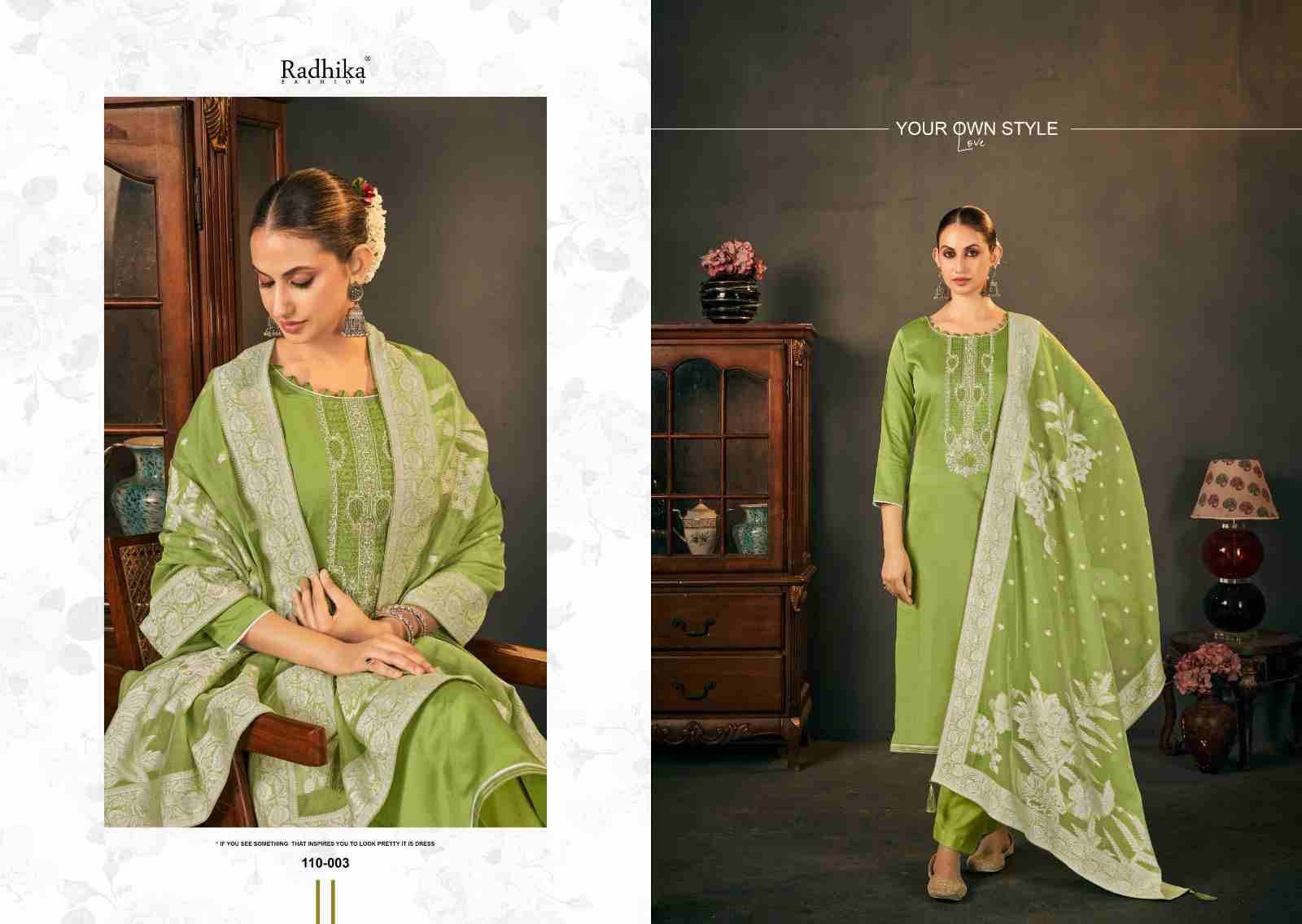 Cycle Vol-4 By Azara 110-001 To 110-006 Series Beautiful Festive Suits Stylish Fancy Colorful Casual Wear & Ethnic Wear Pure Jam Cotton Dresses At Wholesale Price