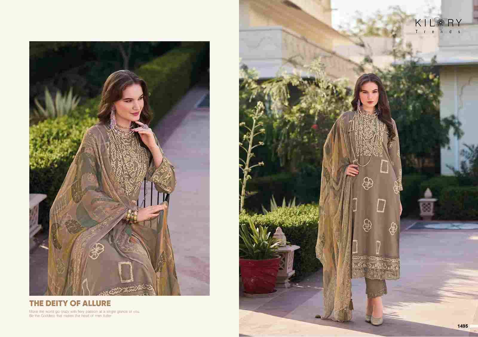 Zarokha Vol-3 By Kilory 1491 To 1498 Series Beautiful Festive Suits Colorful Stylish Fancy Casual Wear & Ethnic Wear Pure Lawn Cotton Dresses At Wholesale Price