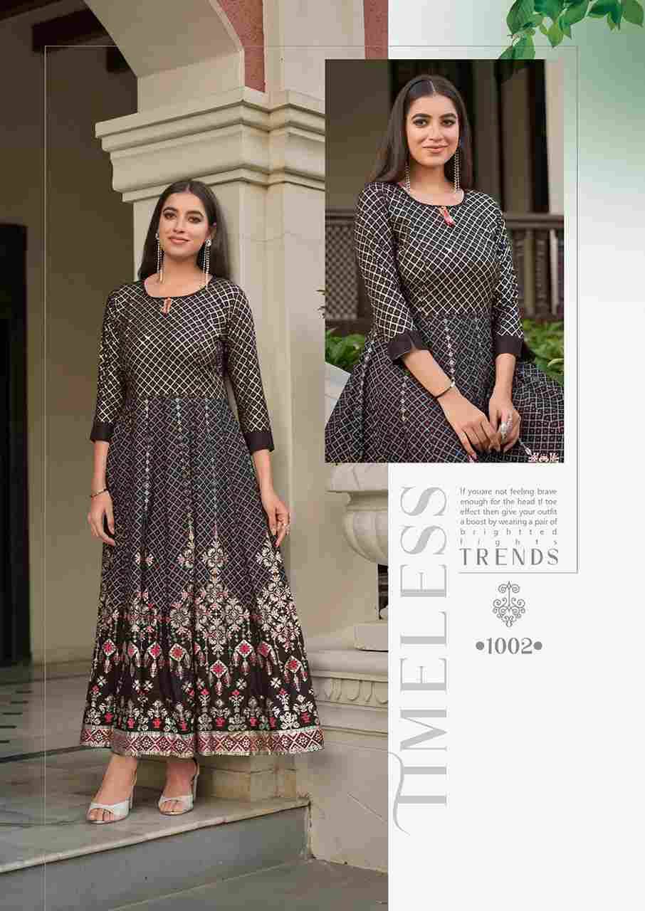 Rangmanch By Vitara 1001 To 1004 Series Designer Stylish Fancy Colorful Beautiful Party Wear & Ethnic Wear Collection Heavy Fancy Gowns At Wholesale Price