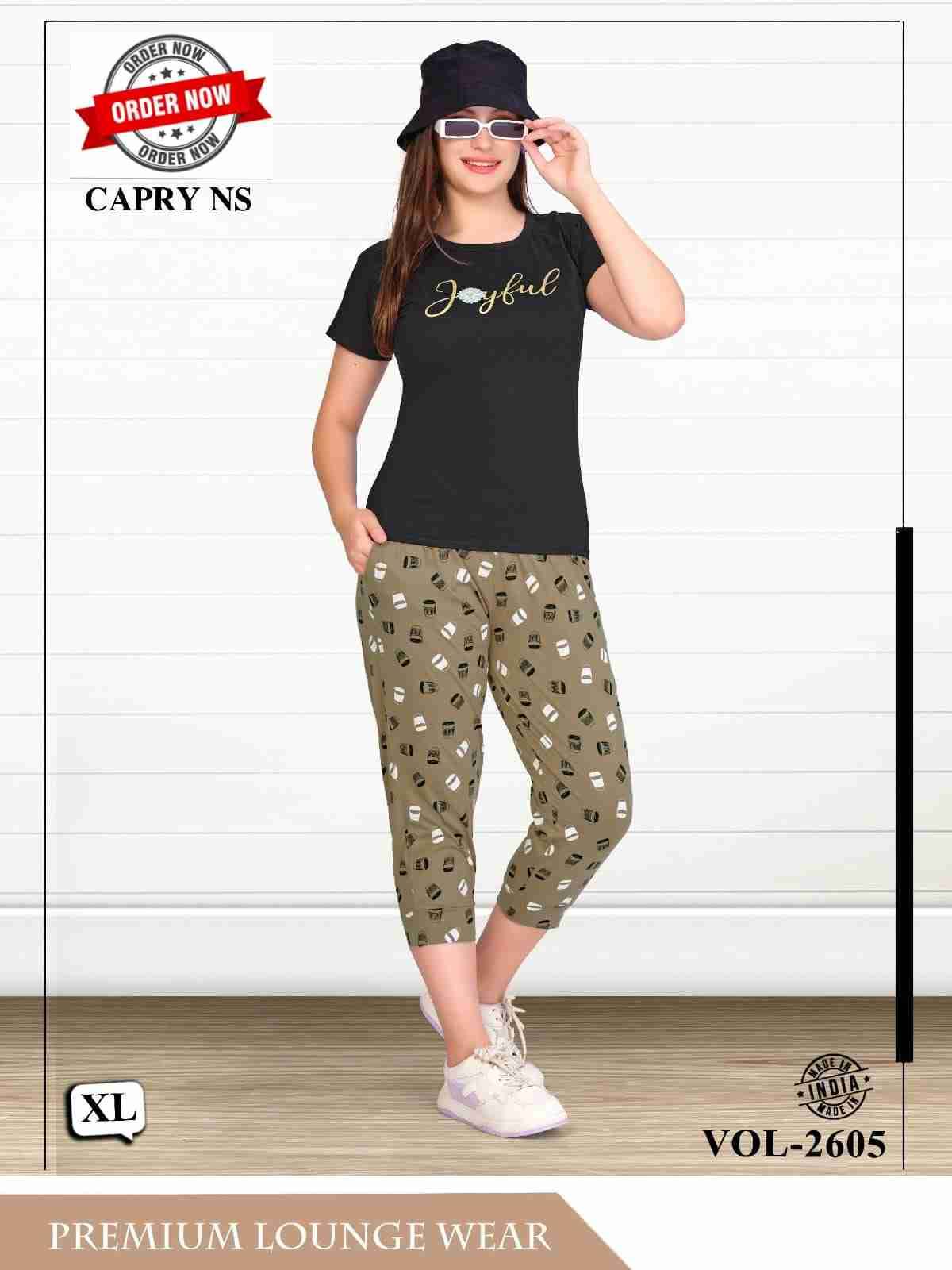 Vol-2605 By Kaamiri 01 To 05 Series Beautiful Stylish Fancy Colorful Casual Wear & Ethnic Wear Hosiery Cotton Night Suits At Wholesale Price