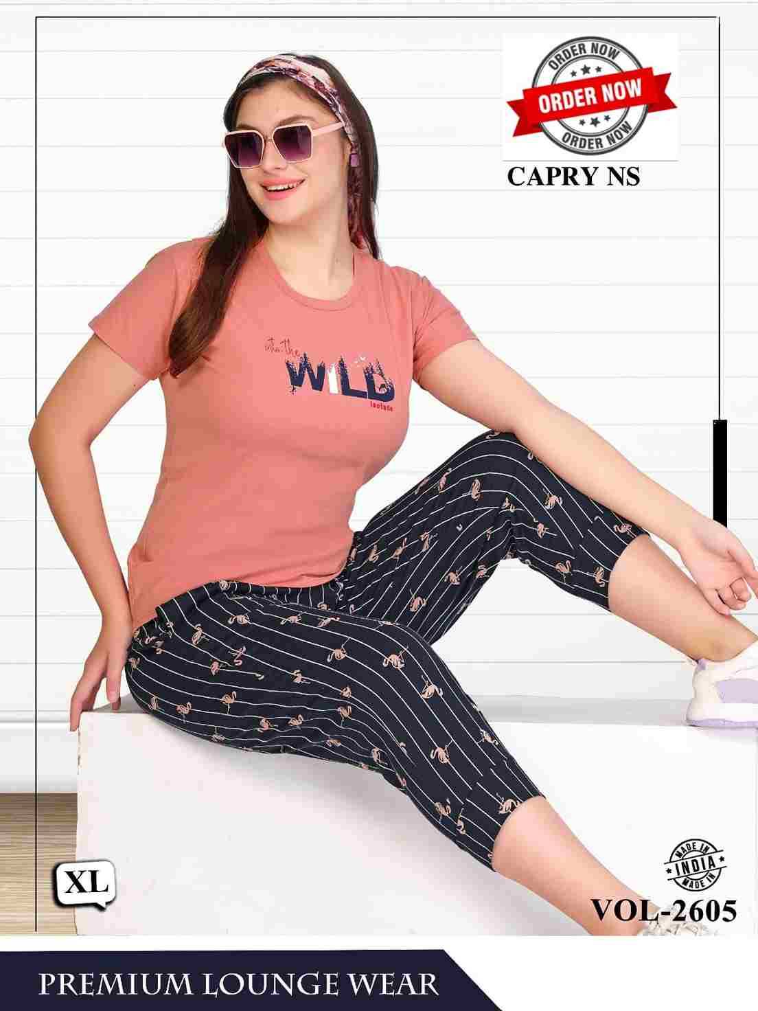 Vol-2605 By Kaamiri 01 To 05 Series Beautiful Stylish Fancy Colorful Casual Wear & Ethnic Wear Hosiery Cotton Night Suits At Wholesale Price