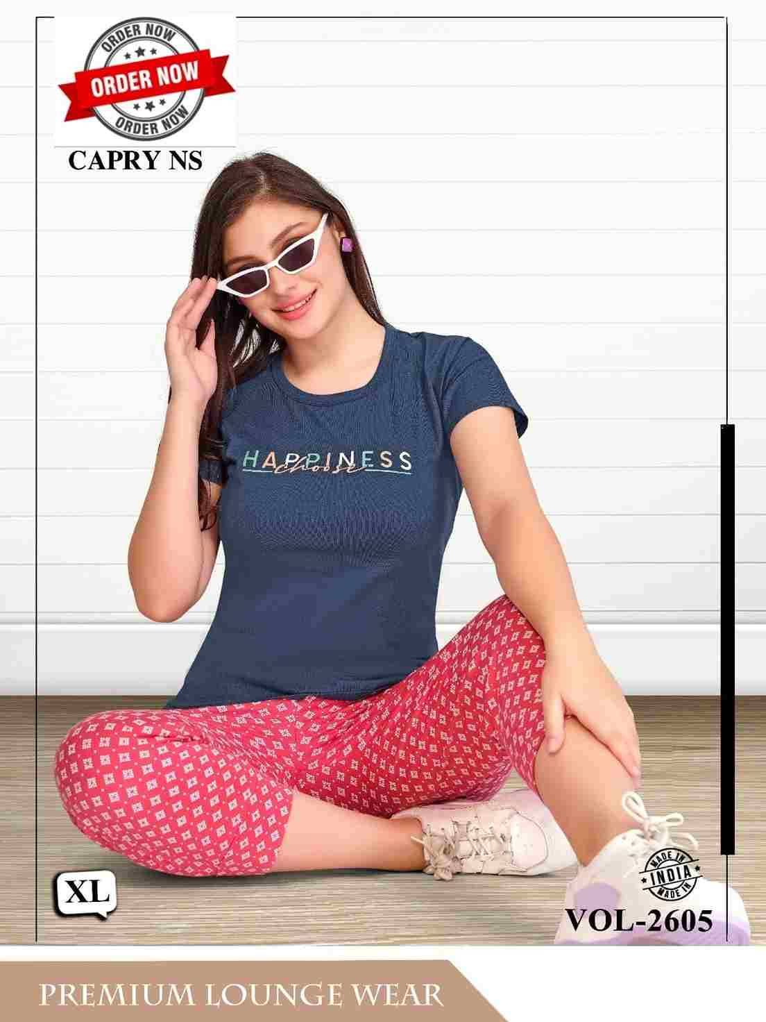 Vol-2605 By Kaamiri 01 To 05 Series Beautiful Stylish Fancy Colorful Casual Wear & Ethnic Wear Hosiery Cotton Night Suits At Wholesale Price