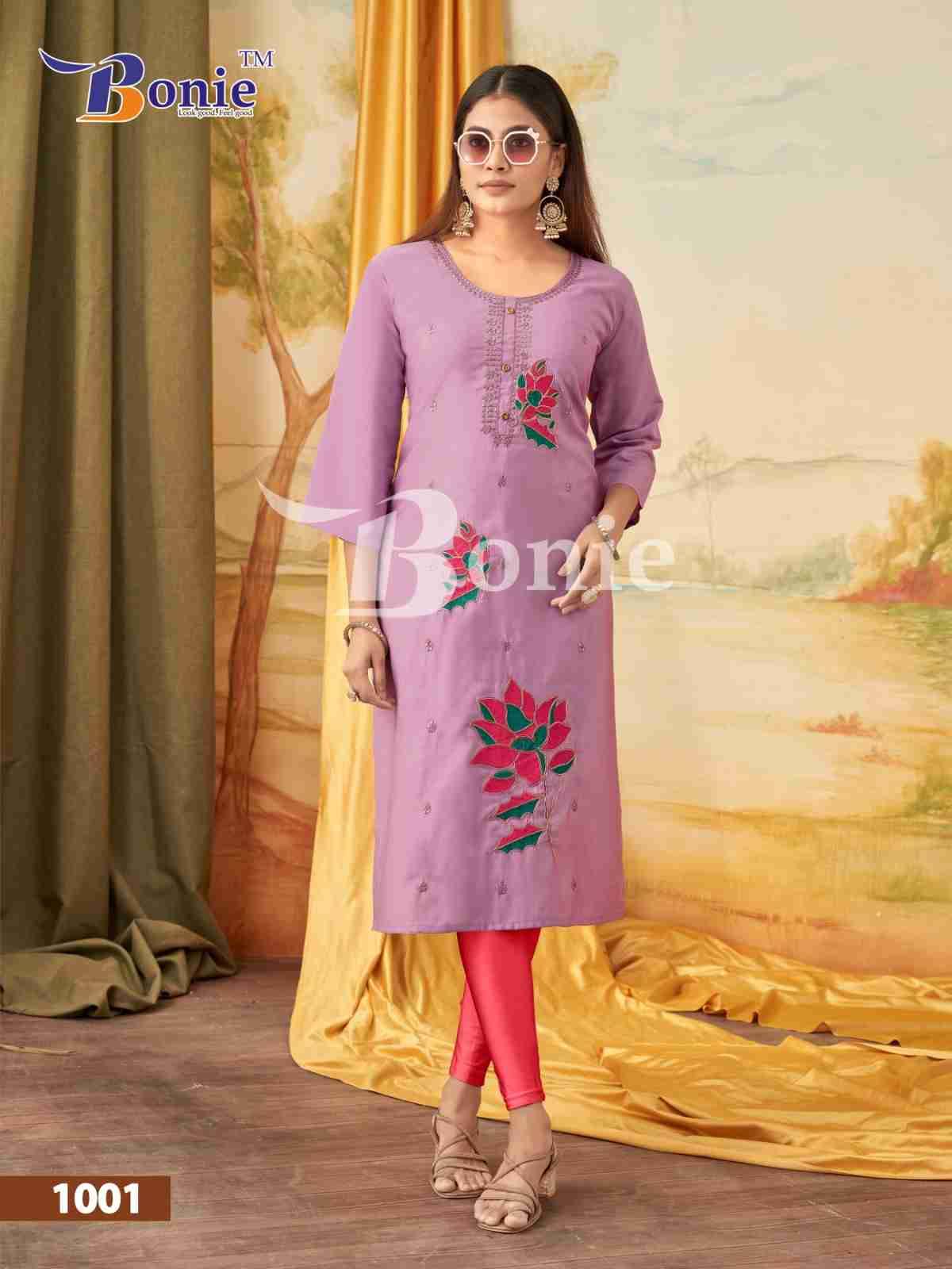 Kalki By Bonie 1001 To 1005 Series Designer Festive Collection Beautiful Stylish Fancy Colorful Party Wear & Occasional Wear Fancy Kurtis At Wholesale Price