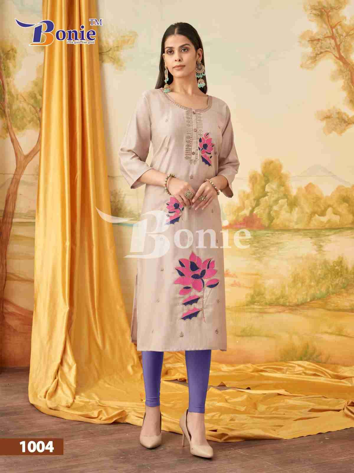 Kalki By Bonie 1001 To 1005 Series Designer Festive Collection Beautiful Stylish Fancy Colorful Party Wear & Occasional Wear Fancy Kurtis At Wholesale Price
