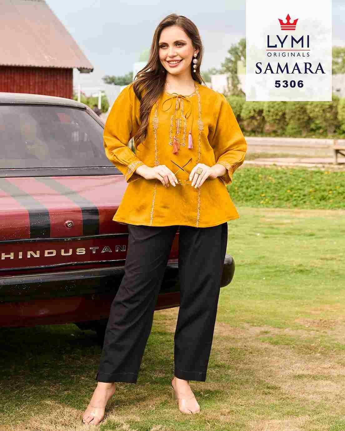 Samara By Lymi Originals 5301 To 5306 Series Designer Stylish Fancy Colorful Beautiful Party Wear & Ethnic Wear Collection Viscose Tops At Wholesale Price