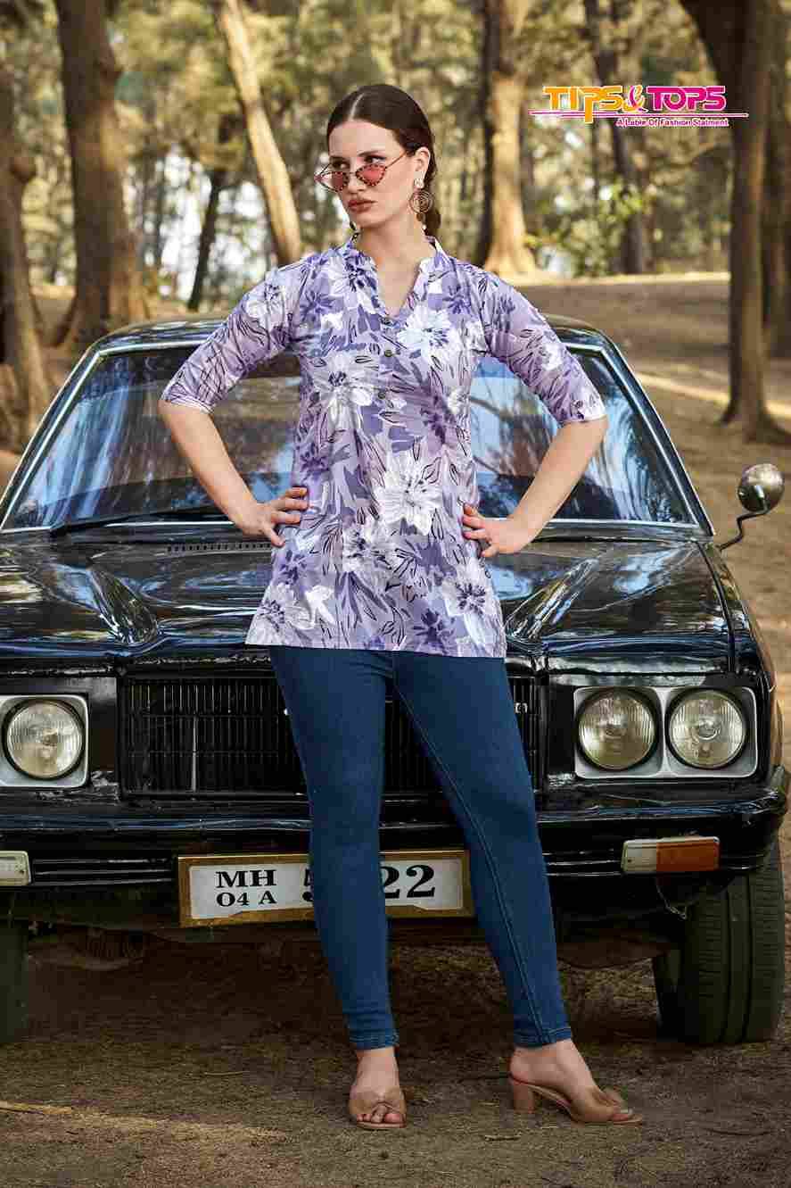 Cotton Shorties Vol-7 By Tips And Tops 1001 To 1008 Series Designer Stylish Fancy Colorful Beautiful Party Wear & Ethnic Wear Collection Premium Cotton Tops At Wholesale Price