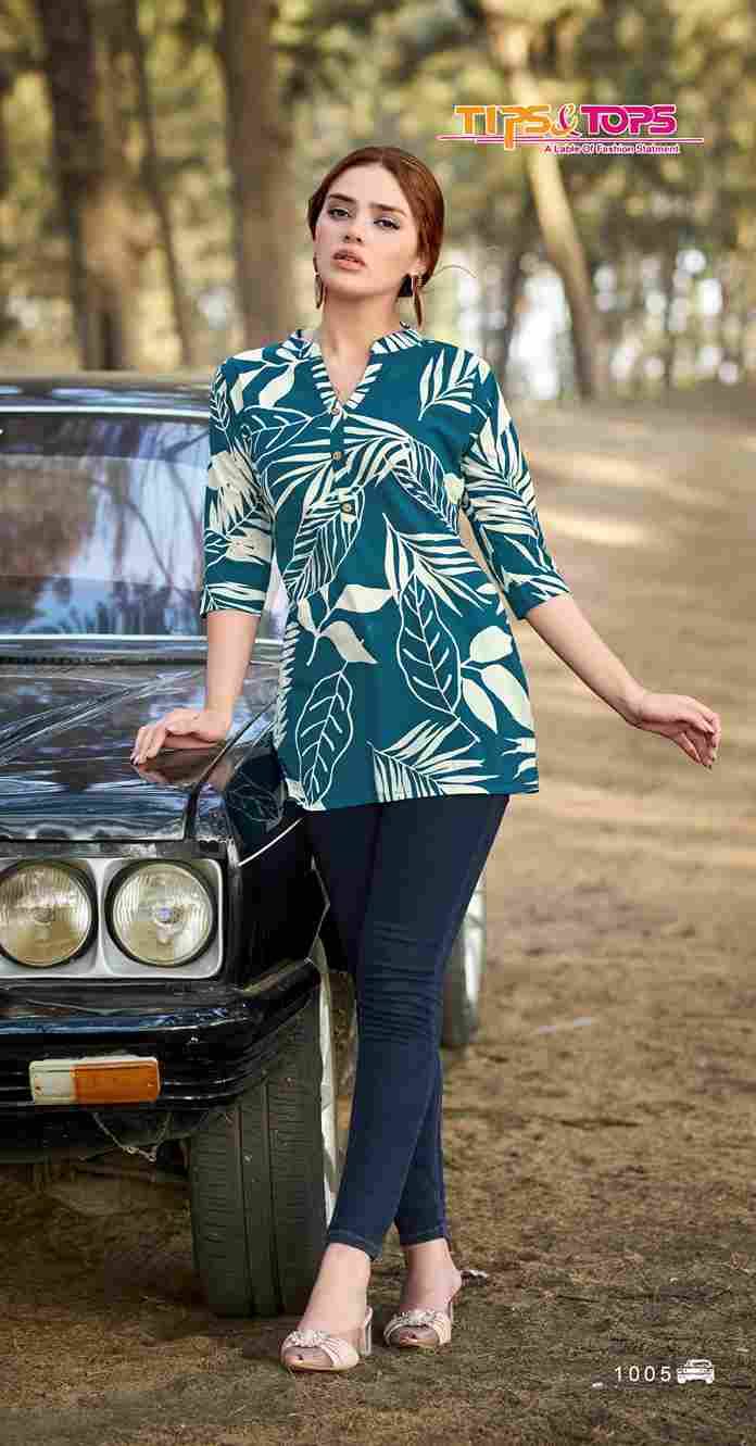 Cotton Shorties Vol-7 By Tips And Tops 1001 To 1008 Series Designer Stylish Fancy Colorful Beautiful Party Wear & Ethnic Wear Collection Premium Cotton Tops At Wholesale Price
