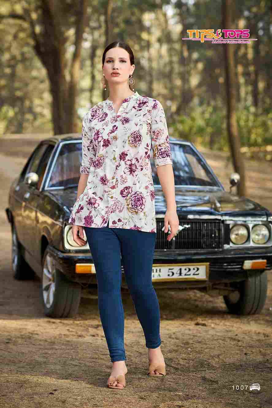 Cotton Shorties Vol-7 By Tips And Tops 1001 To 1008 Series Designer Stylish Fancy Colorful Beautiful Party Wear & Ethnic Wear Collection Premium Cotton Tops At Wholesale Price