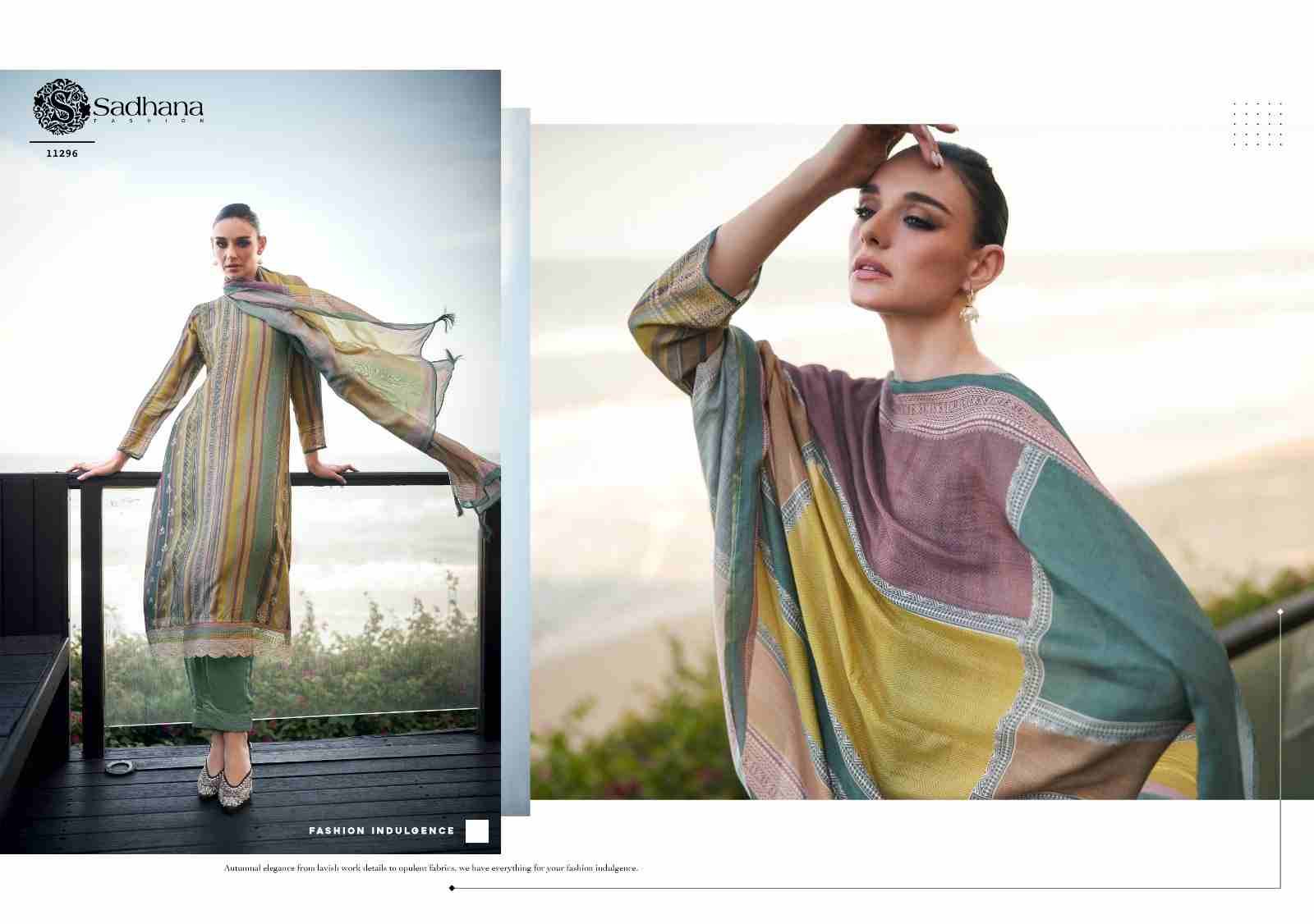 Erika By Sadhana Fashion 11293 To 11298 Series Designer Festive Suits Beautiful Fancy Stylish Colorful Party Wear & Occasional Wear Pure Muslin Silk Print Dresses At Wholesale Price