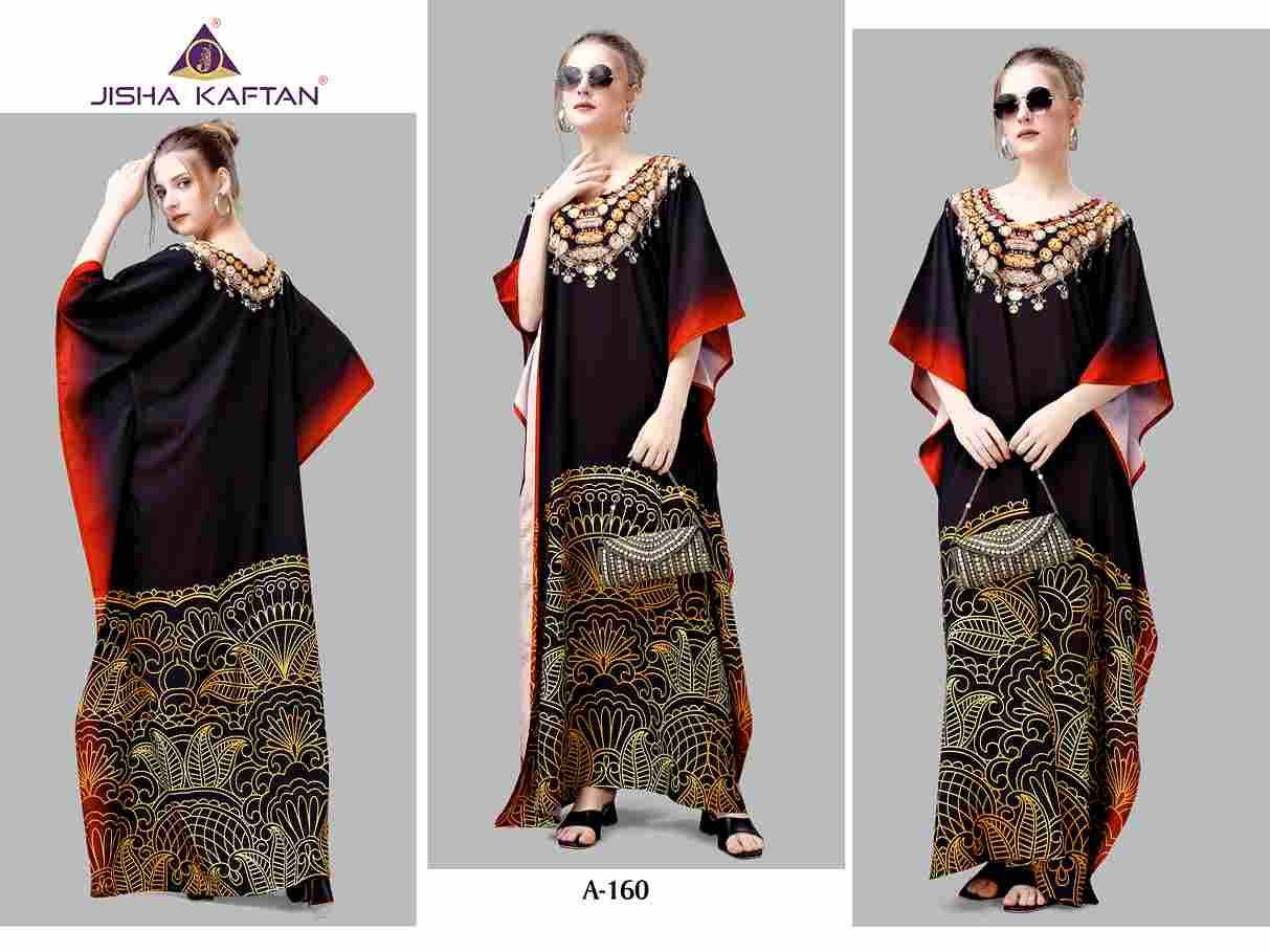 Afreen Vol-8 By Jelite 157 To 164 Series Designer Stylish Fancy Colorful Beautiful Party Wear & Ethnic Wear Collection Heavy Crepe Kaftan At Wholesale Price