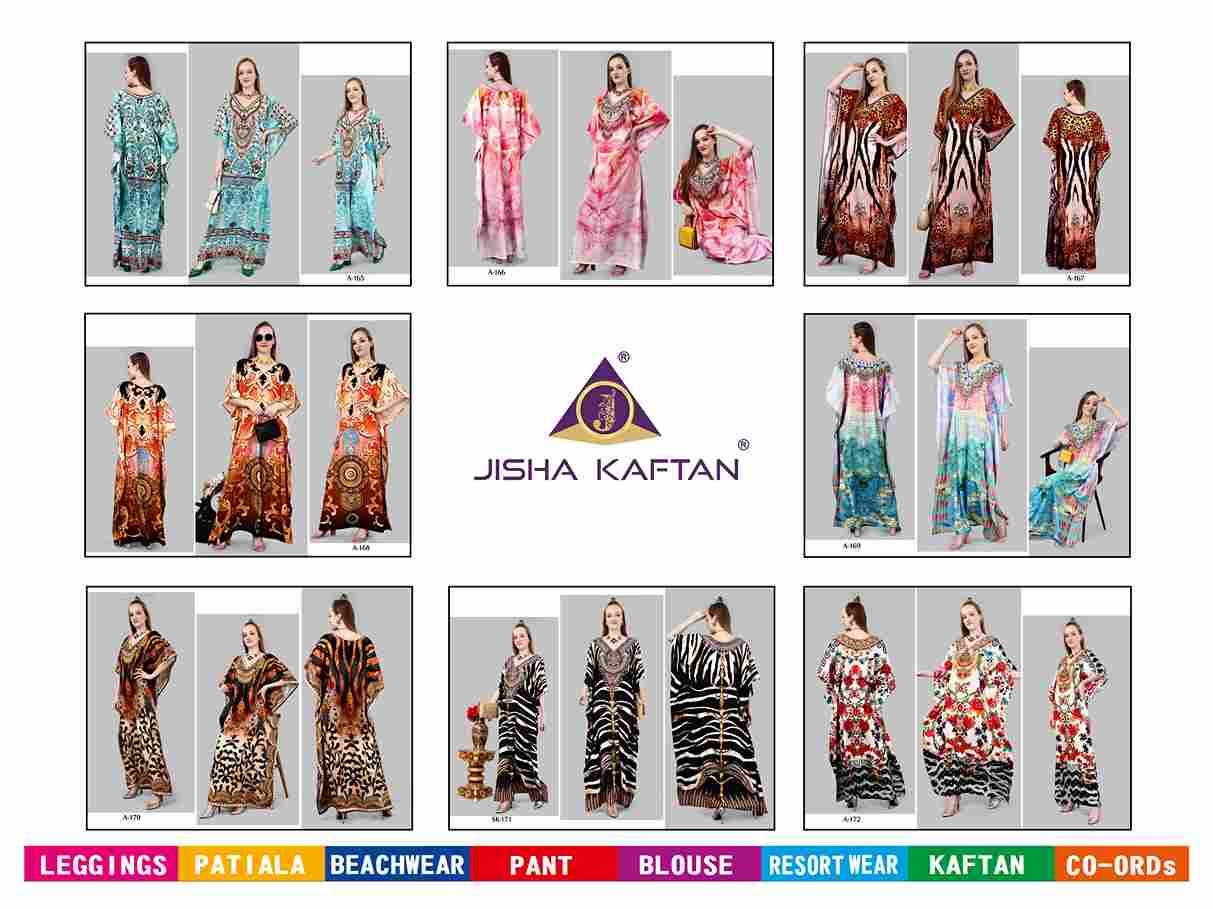 Afreen Vol-9 By Jelite 165 To 172 Series Designer Stylish Fancy Colorful Beautiful Party Wear & Ethnic Wear Collection Heavy Crepe Kaftan At Wholesale Price