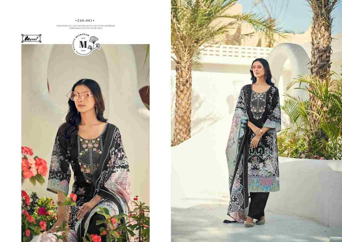 Naira Vol-101 By Kesar 248-001 To 248-008 Series Beautiful Festive Suits Stylish Fancy Colorful Casual Wear & Ethnic Wear Pure Cambric Print Dresses At Wholesale Price