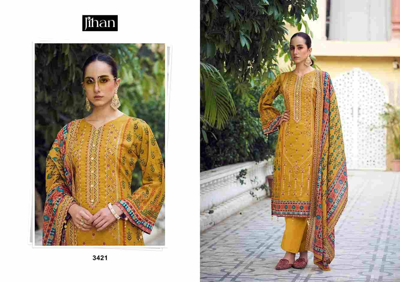 Bin Saeed Vol-10 By Jihan Designer Pakistani Suits Beautiful Fancy Stylish Colorful Party Wear & Occasional Wear Pure Lawn Dresses At Wholesale Price