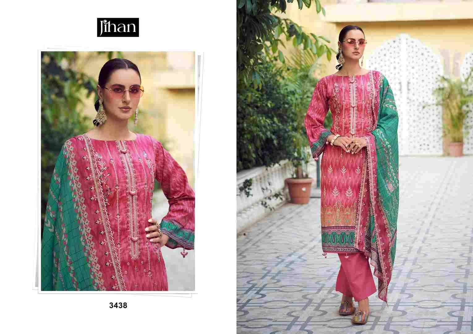 Bin Saeed Vol-10 By Jihan Designer Pakistani Suits Beautiful Fancy Stylish Colorful Party Wear & Occasional Wear Pure Lawn Dresses At Wholesale Price