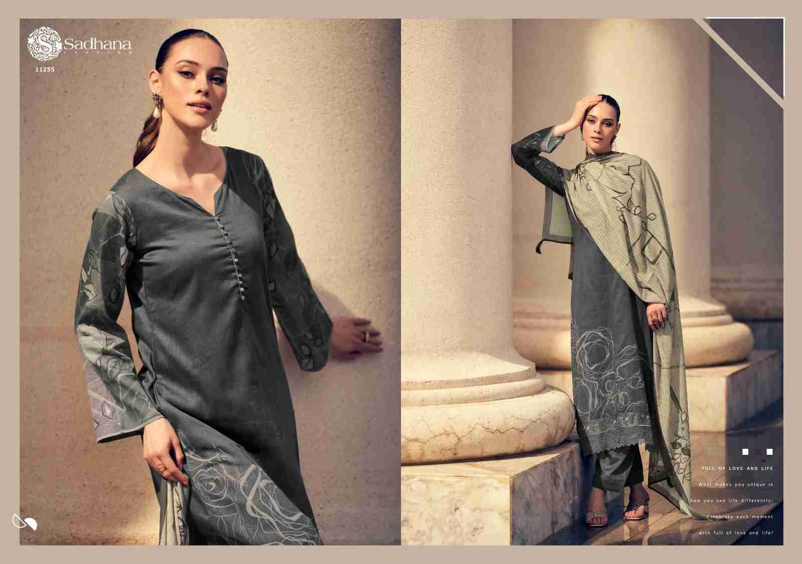 Zayan By Sadhana Fashion 11255 To 11262 Series Designer Festive Suits Beautiful Fancy Stylish Colorful Party Wear & Occasional Wear Pure Jam Cotton Print Dresses At Wholesale Price