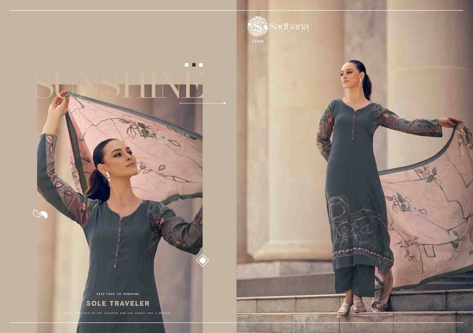 Zayan By Sadhana Fashion 11255 To 11262 Series Designer Festive Suits Beautiful Fancy Stylish Colorful Party Wear & Occasional Wear Pure Jam Cotton Print Dresses At Wholesale Price