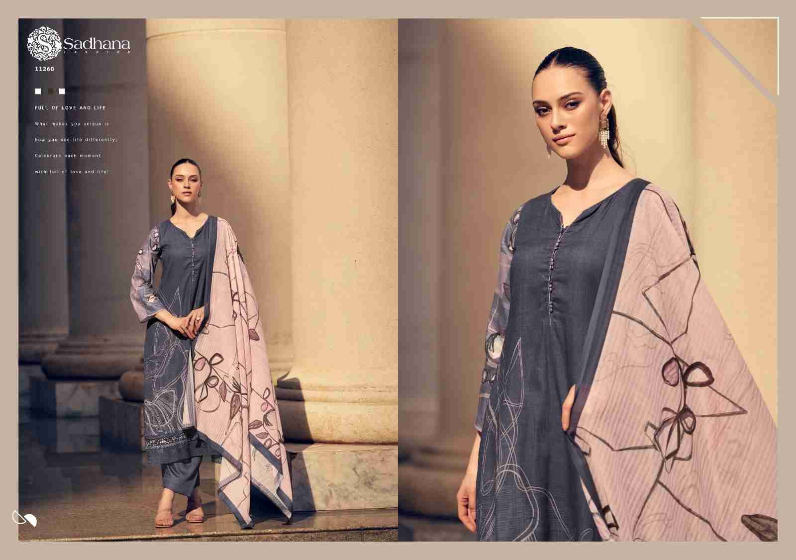 Zayan By Sadhana Fashion 11255 To 11262 Series Designer Festive Suits Beautiful Fancy Stylish Colorful Party Wear & Occasional Wear Pure Jam Cotton Print Dresses At Wholesale Price