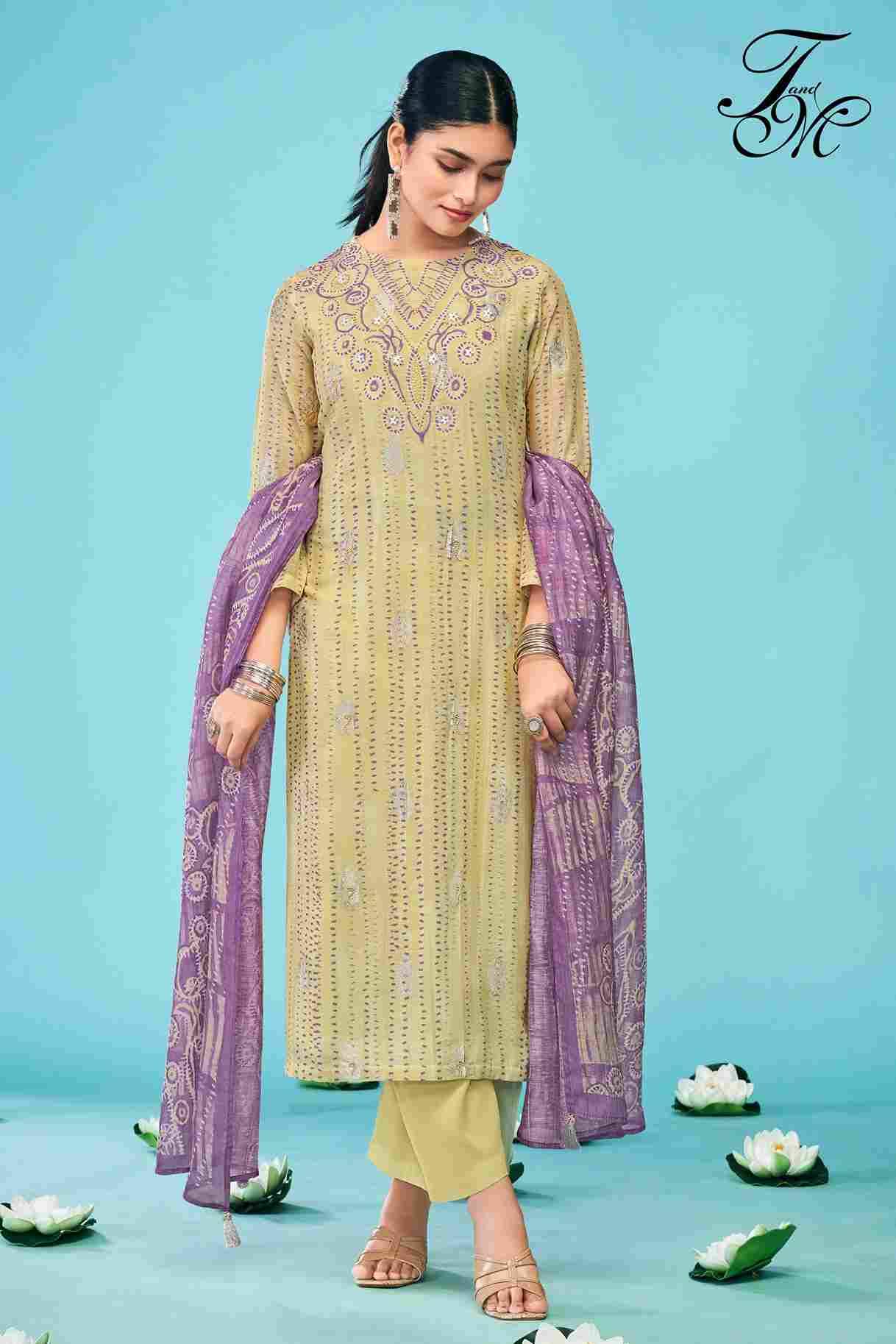 Samreen By T And M Designer Studio Beautiful Festive Suits Colorful Stylish Fancy Casual Wear & Ethnic Wear Pure Cotton Lawn Dresses At Wholesale Price