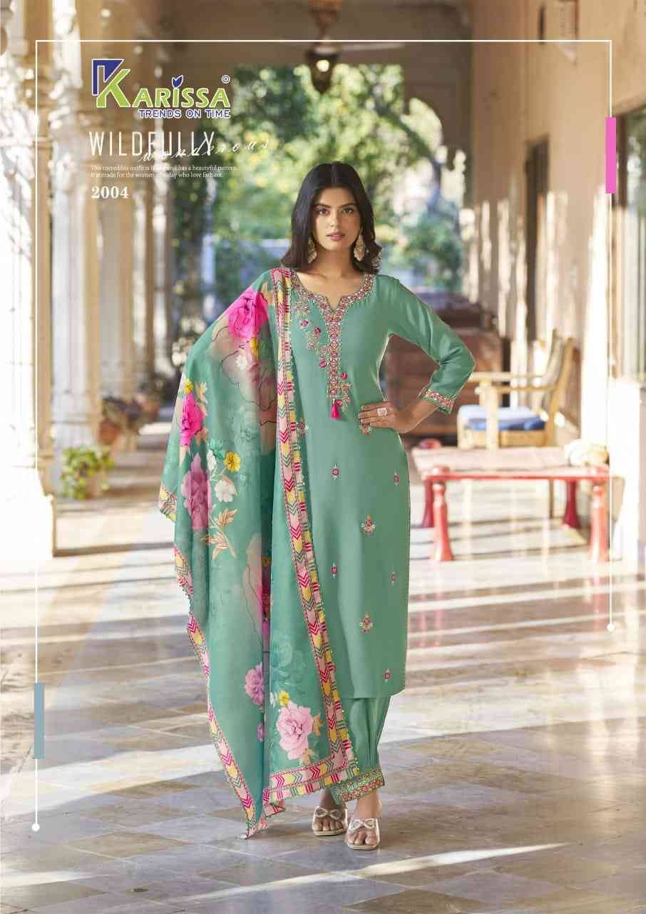 Shanaya Vol-2 By Karissa 2001 To 2006 Series Beautiful Festive Suits Colorful Stylish Fancy Casual Wear & Ethnic Wear Rayon With Work Dresses At Wholesale Price