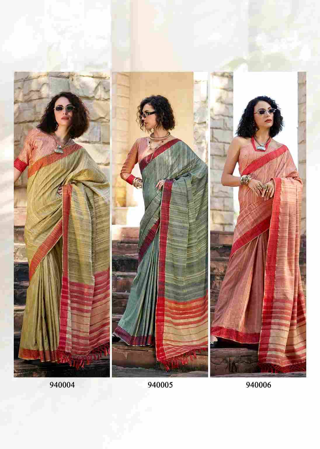 Redbull By Rajpath 940001 To 940006 Series Indian Traditional Wear Collection Beautiful Stylish Fancy Colorful Party Wear & Occasional Wear Handloom Silk Sarees At Wholesale Price