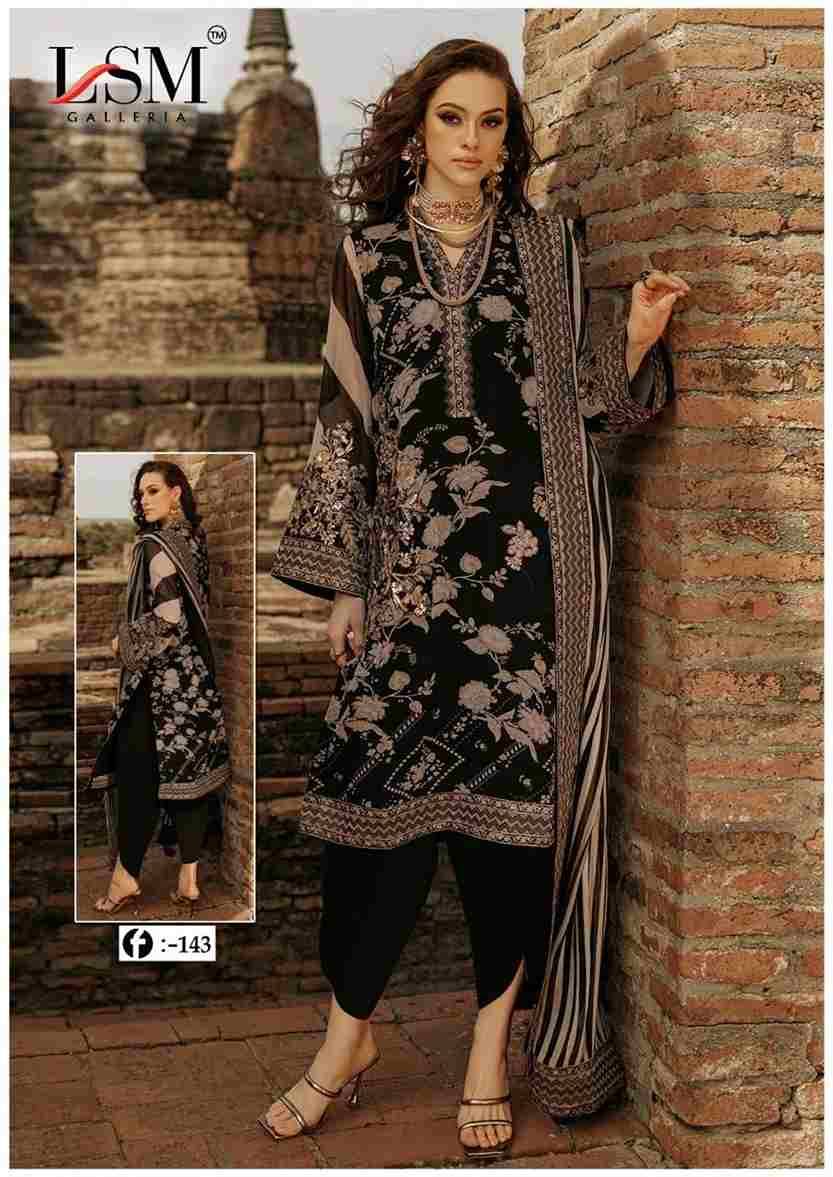 Firdous Queen Vol-14 By Lsm Galleria 141 To 146 Series Beautiful Stylish Festive Suits Fancy Colorful Casual Wear & Ethnic Wear & Ready To Wear Pure Lawn Print Dresses At Wholesale Price