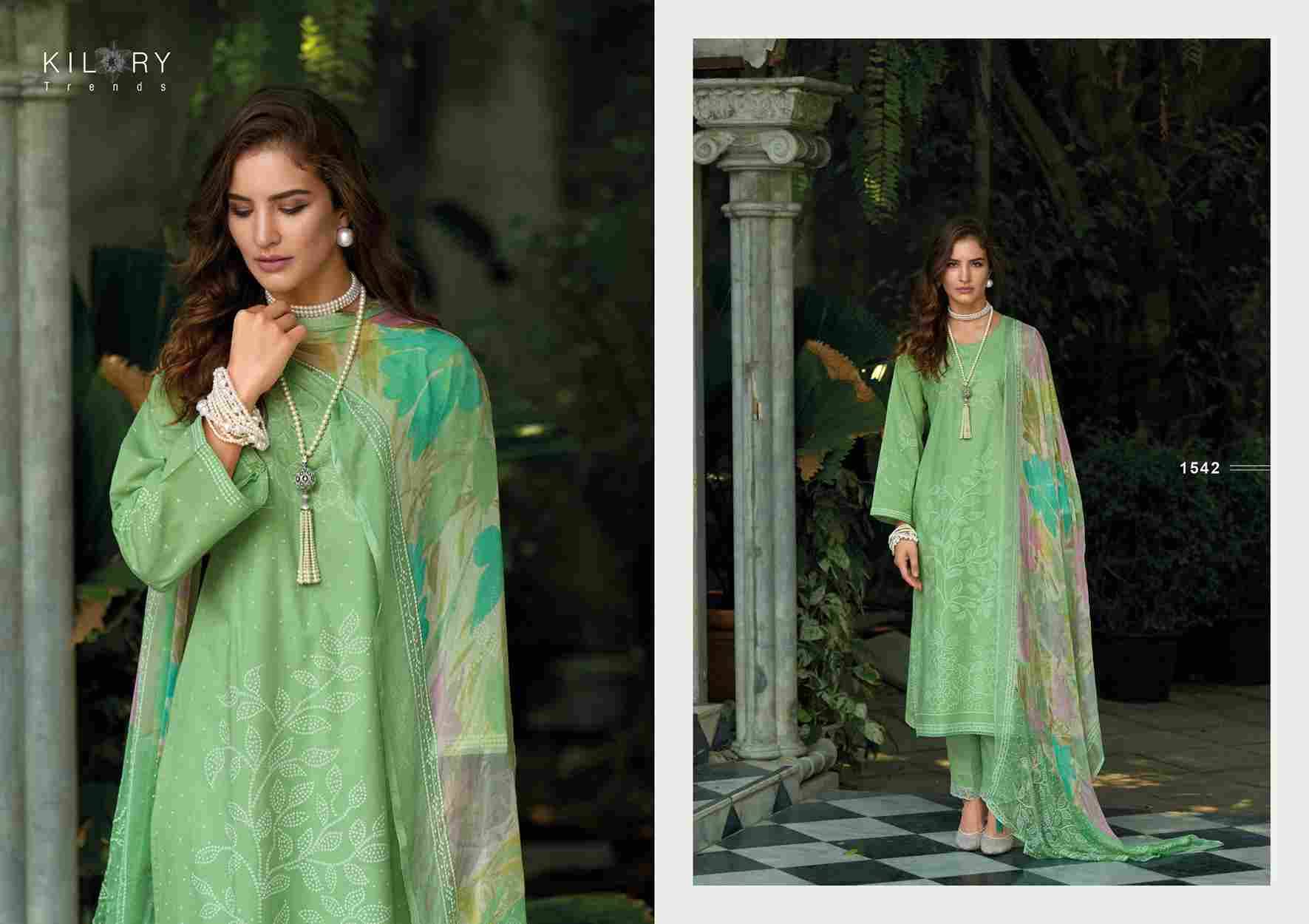Rangat By Kilory 1541 To 1546 Series Beautiful Festive Suits Colorful Stylish Fancy Casual Wear & Ethnic Wear Pure Lawn Cotton Dresses At Wholesale Price