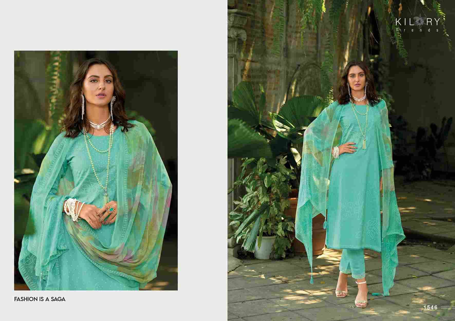 Rangat By Kilory 1541 To 1546 Series Beautiful Festive Suits Colorful Stylish Fancy Casual Wear & Ethnic Wear Pure Lawn Cotton Dresses At Wholesale Price