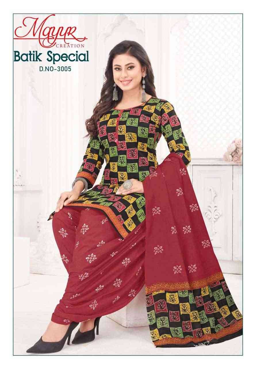 Batik Special Vol-30 By Mayur Creation 3001 To 3010 Series Beautiful Festive Suits Stylish Fancy Colorful Casual Wear & Ethnic Wear Heavy Cotton Print Dresses At Wholesale Price