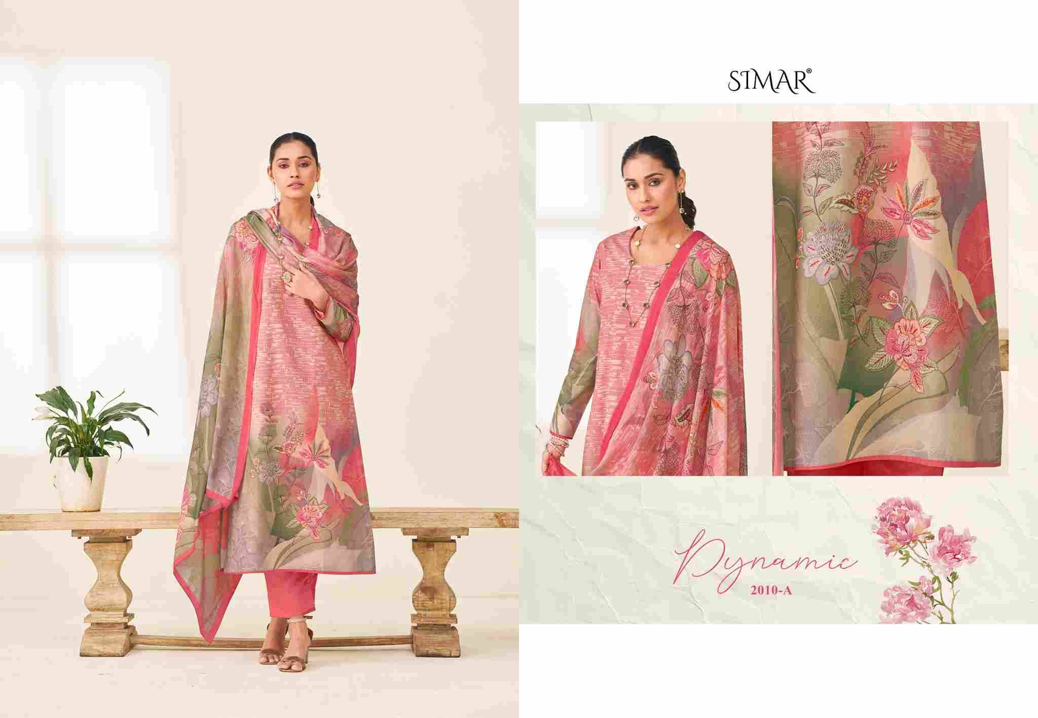 Archana By Simar 2010-A To 2010-D Series Beautiful Festive Suits Stylish Fancy Colorful Casual Wear & Ethnic Wear Pure Lawn Cotton Dresses At Wholesale Price