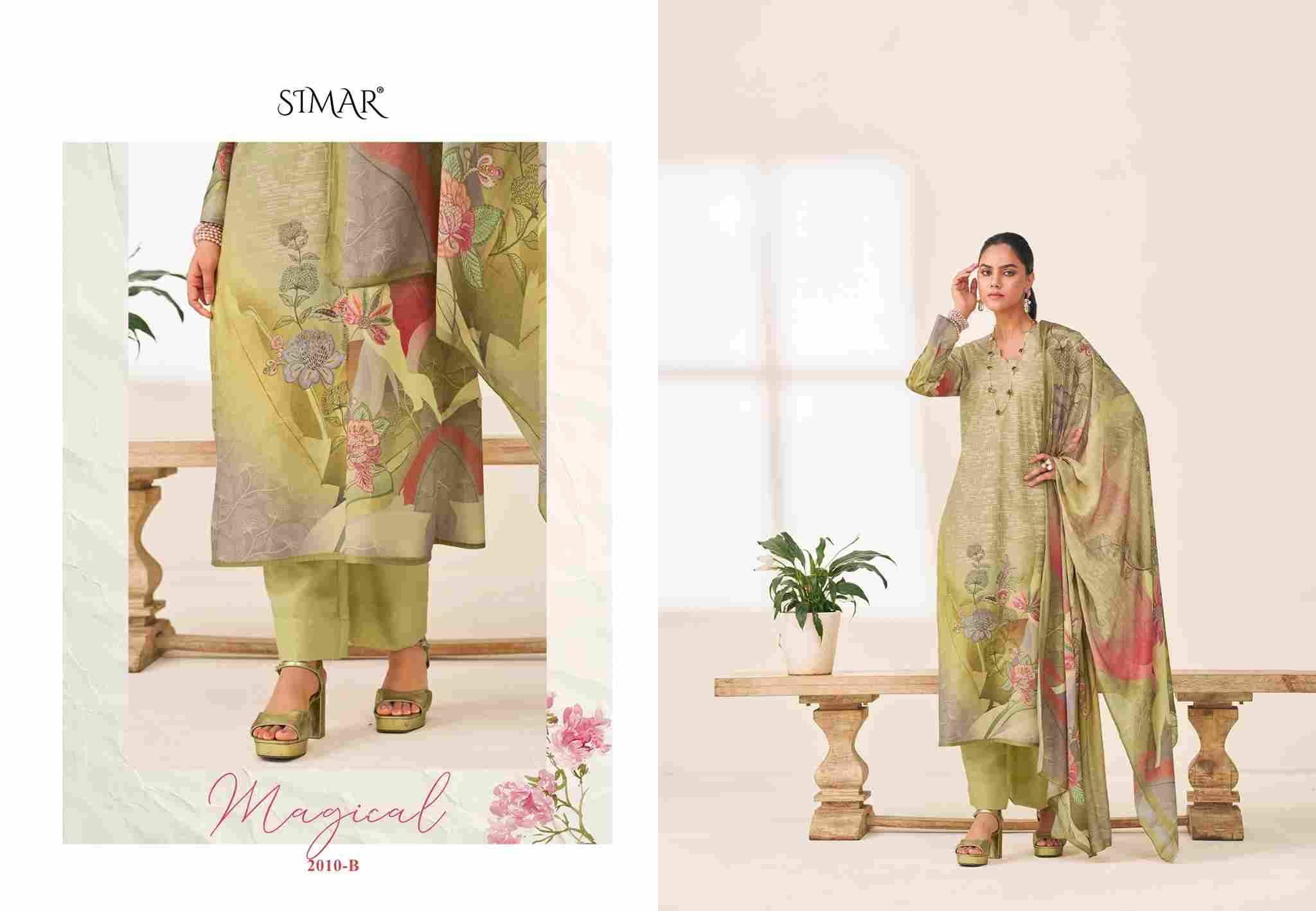 Archana By Simar 2010-A To 2010-D Series Beautiful Festive Suits Stylish Fancy Colorful Casual Wear & Ethnic Wear Pure Lawn Cotton Dresses At Wholesale Price