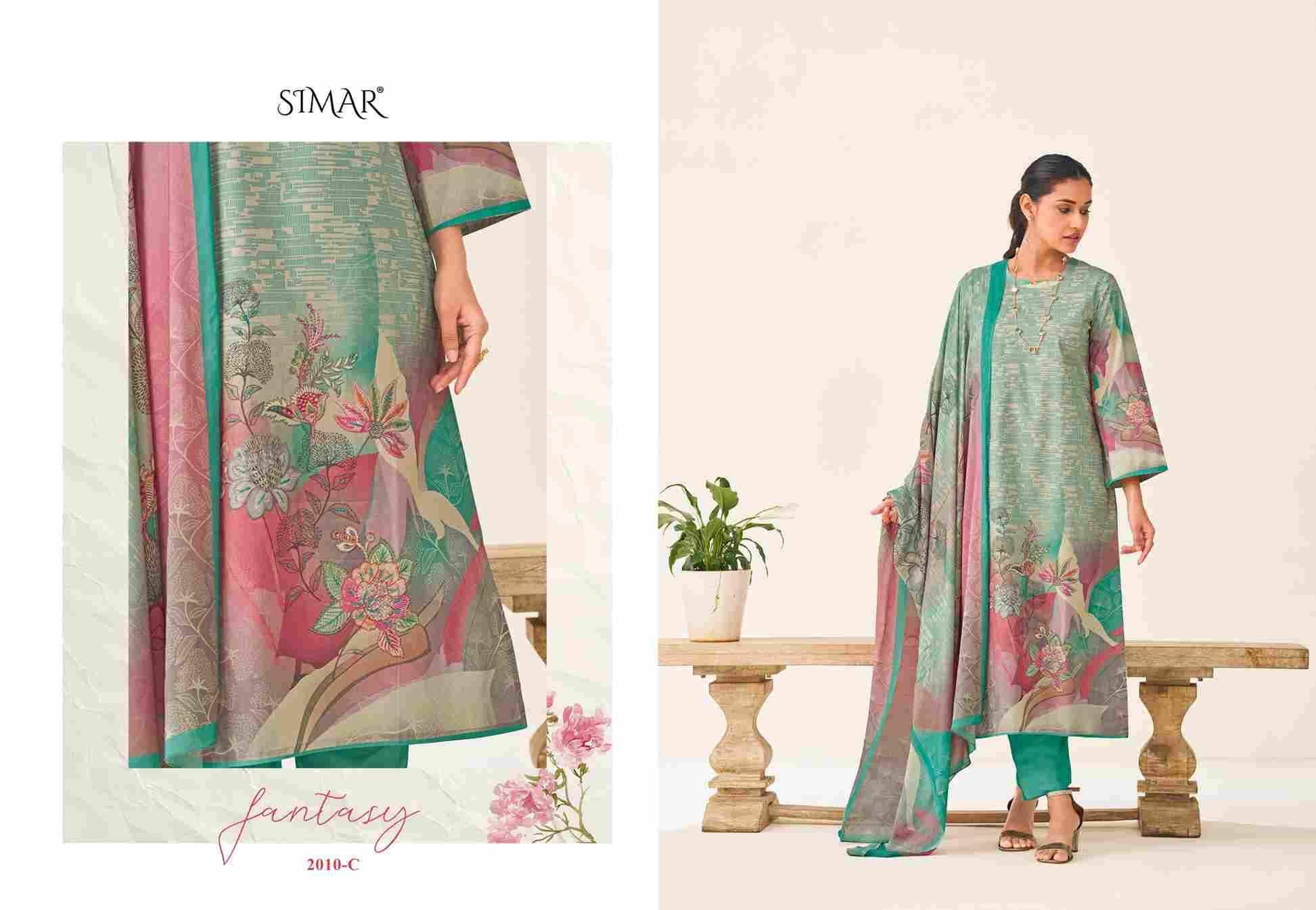 Archana By Simar 2010-A To 2010-D Series Beautiful Festive Suits Stylish Fancy Colorful Casual Wear & Ethnic Wear Pure Lawn Cotton Dresses At Wholesale Price