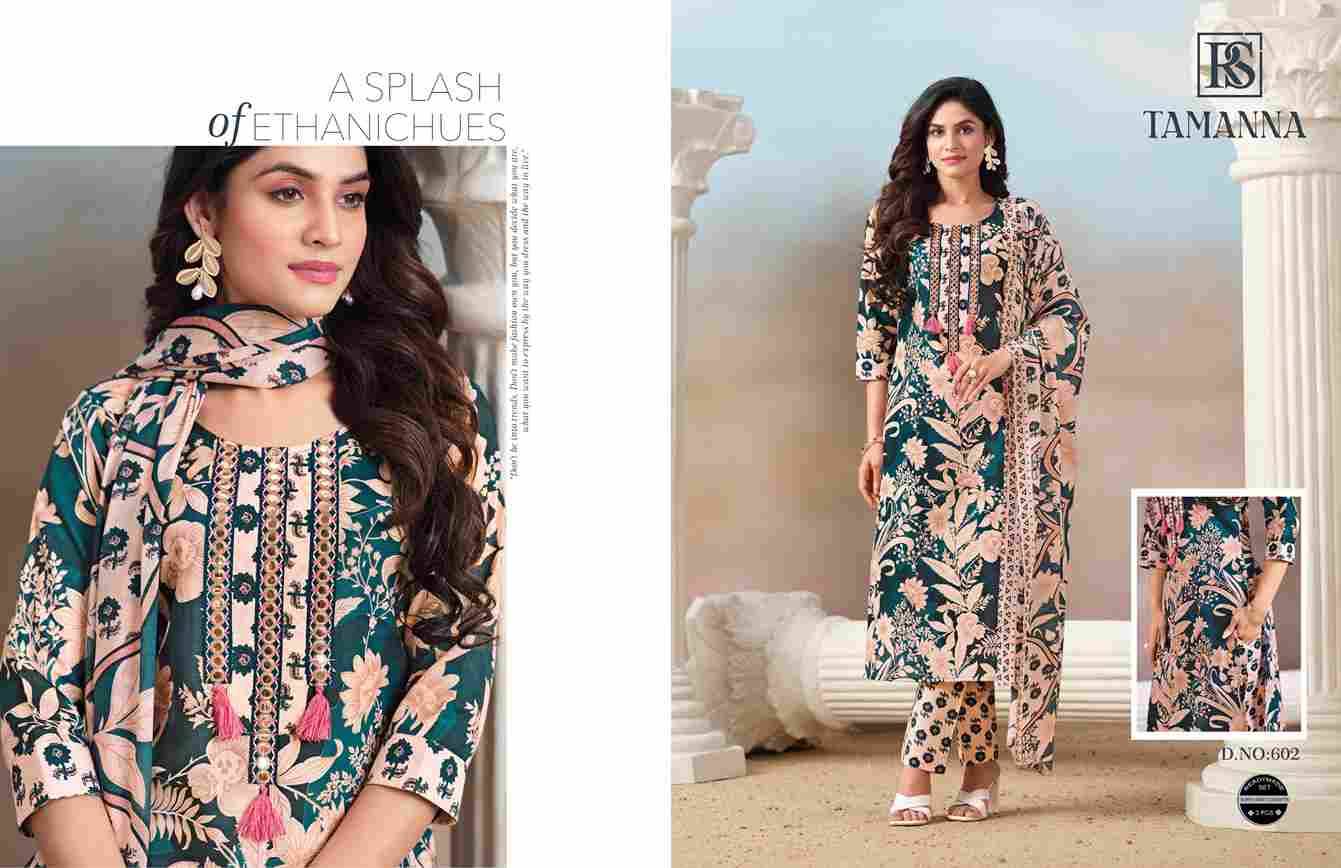 Tamanna By Rangi Sangi 601 To 606 Series Beautiful Festive Suits Stylish Fancy Colorful Casual Wear & Ethnic Wear Pure Cotton Dresses At Wholesale Price