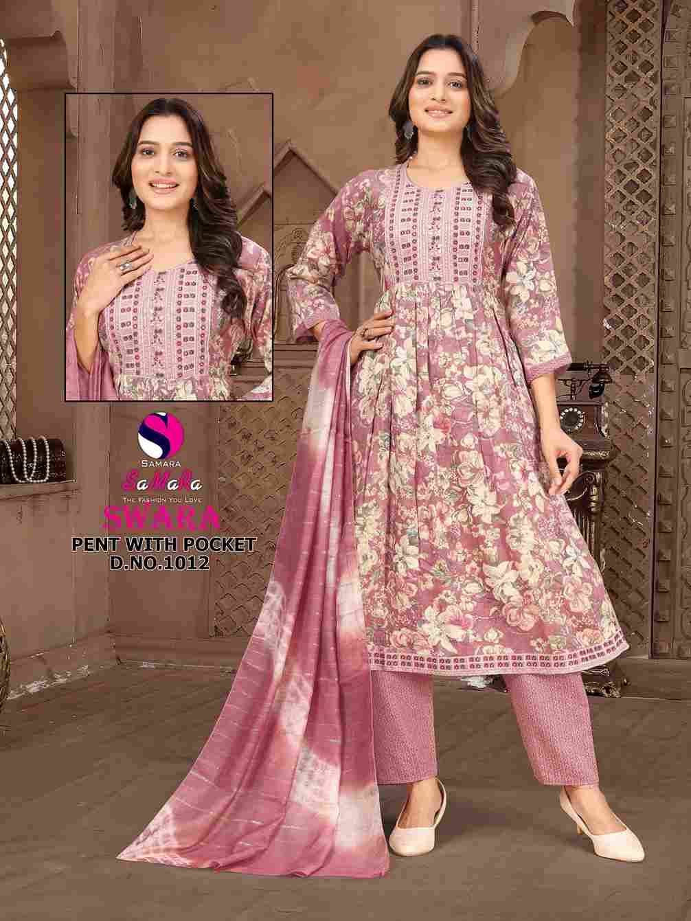 Swara Vol-2 By Samara 1009 To 1016 Series Beautiful Festive Suits Colorful Stylish Fancy Casual Wear & Ethnic Wear Rayon Foil Dresses At Wholesale Price
