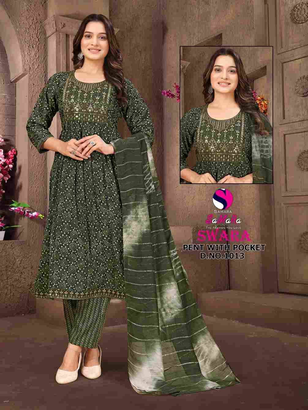 Swara Vol-2 By Samara 1009 To 1016 Series Beautiful Festive Suits Colorful Stylish Fancy Casual Wear & Ethnic Wear Rayon Foil Dresses At Wholesale Price