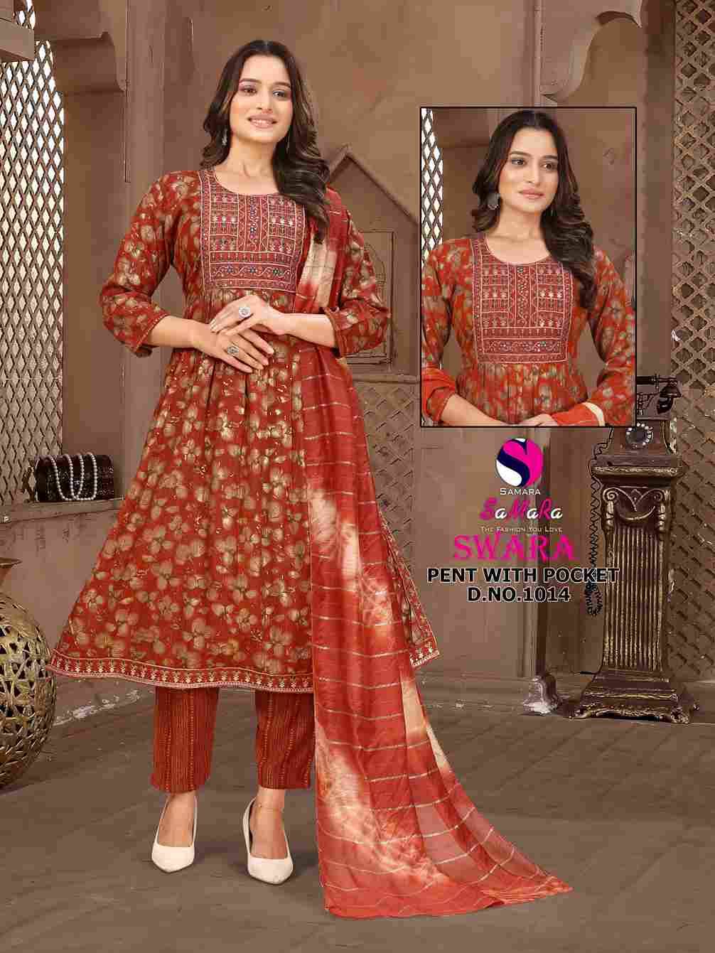 Swara Vol-2 By Samara 1009 To 1016 Series Beautiful Festive Suits Colorful Stylish Fancy Casual Wear & Ethnic Wear Rayon Foil Dresses At Wholesale Price