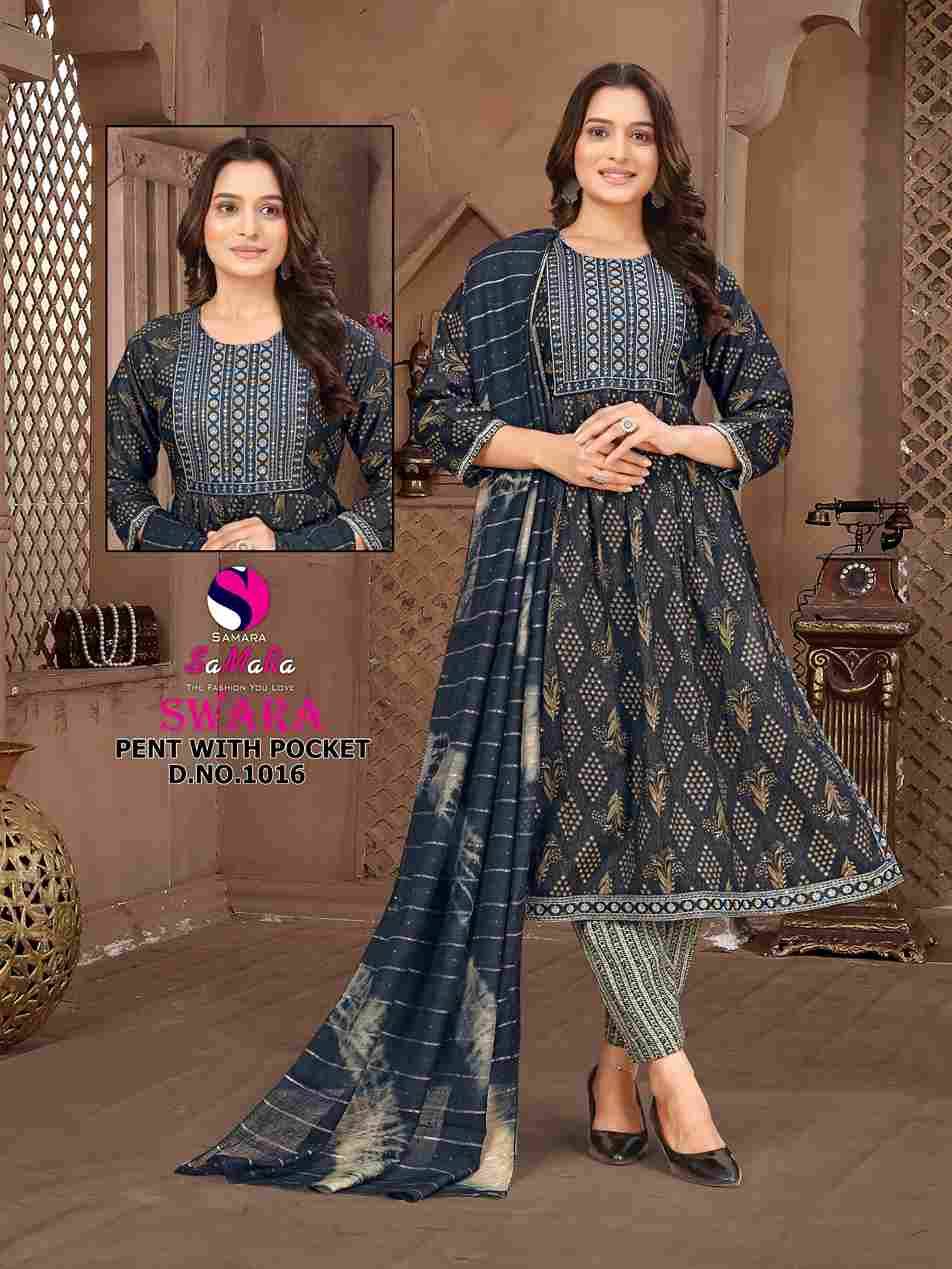 Swara Vol-2 By Samara 1009 To 1016 Series Beautiful Festive Suits Colorful Stylish Fancy Casual Wear & Ethnic Wear Rayon Foil Dresses At Wholesale Price