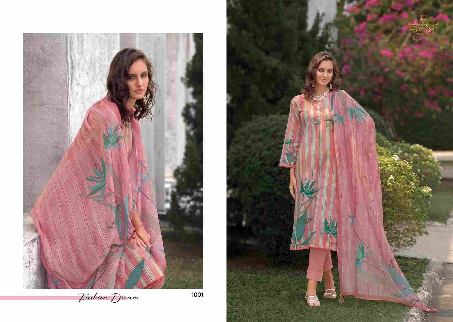 Alvina By Rang Fashion 1001 To 1004 Series Festive Suits Beautiful Fancy Colorful Stylish Party Wear & Occasional Wear Viscose Linen Dresses At Wholesale Price